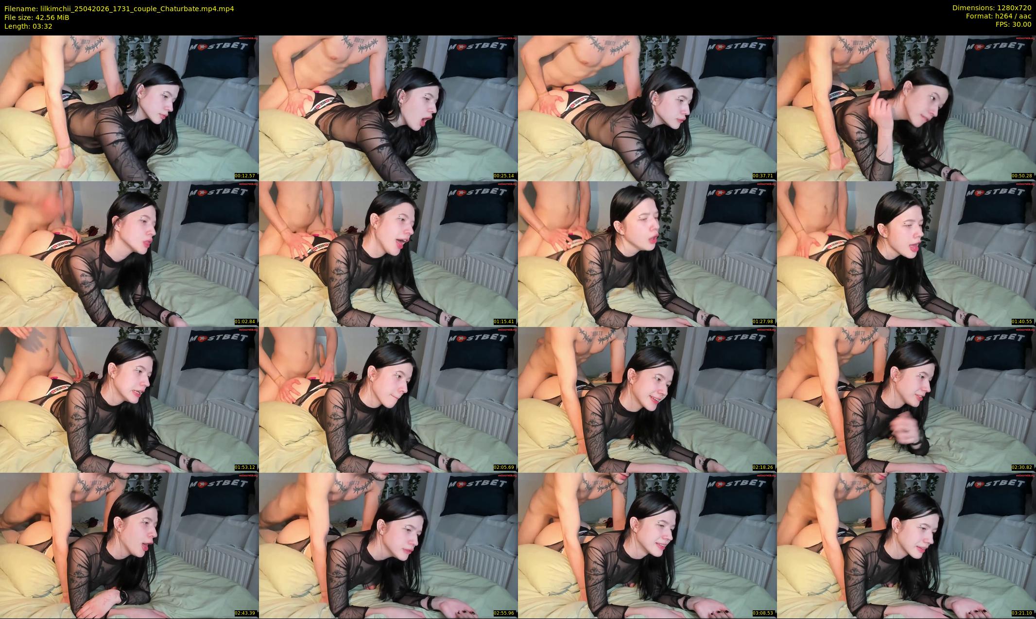 lilkimchii — 4 minute Chaturbate couple cam show recording, 720p, Apr 25, 2026