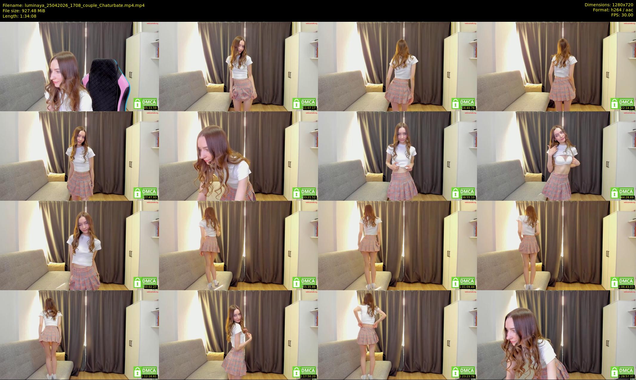 luminaya — 95 minute Chaturbate female cam show recording, 720p, Apr 25, 2026