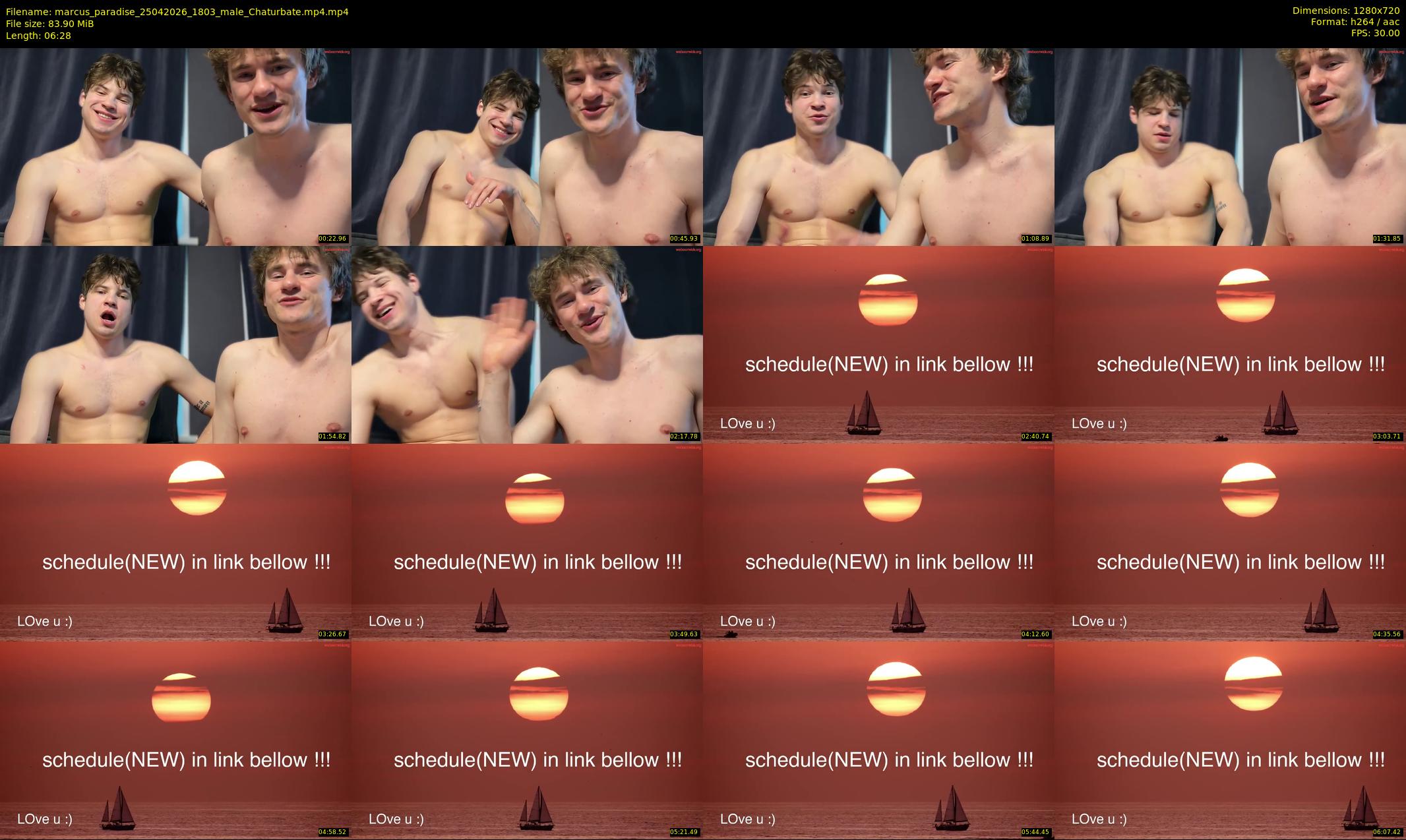 marcus_paradise — 7 minute Chaturbate male cam show recording, 720p, Apr 25, 2026