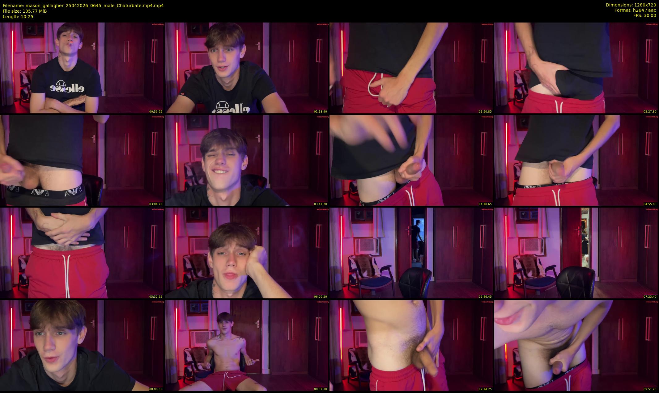 mason_gallagher — 11 minute Chaturbate male cam show recording, 720p, Apr 25, 2026