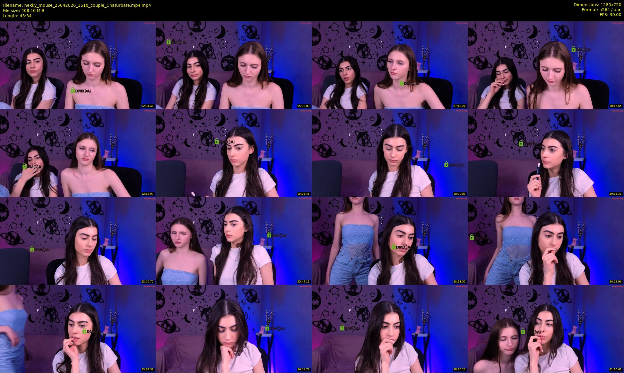 nekky_mouse — 44 minute Chaturbate female cam show recording, 720p, Apr 25, 2026
