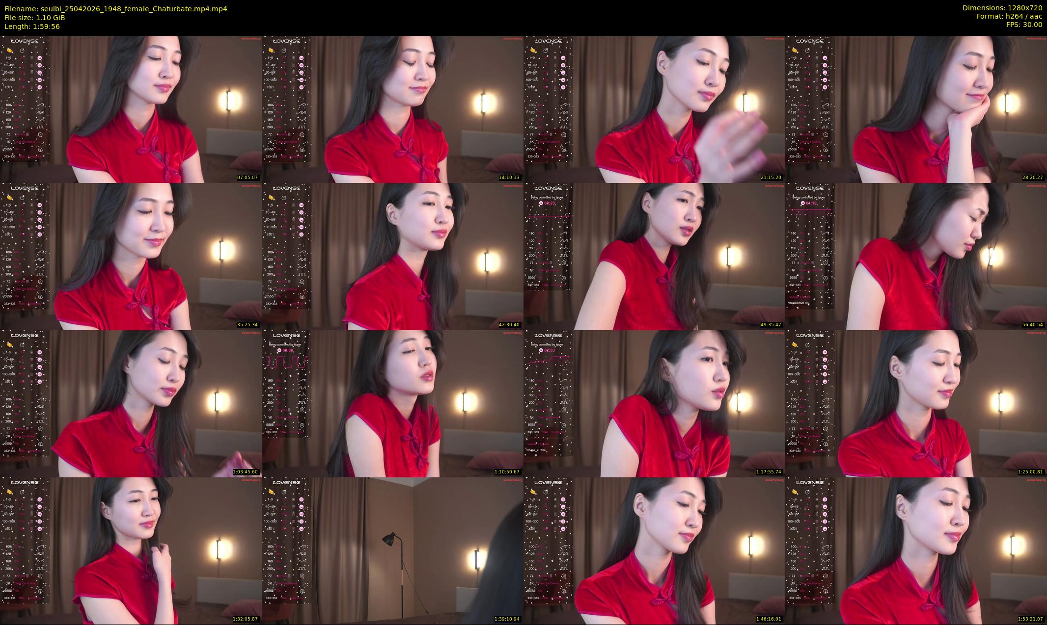 seulbi — 120 minute Chaturbate female cam show recording, 720p, Apr 25, 2026