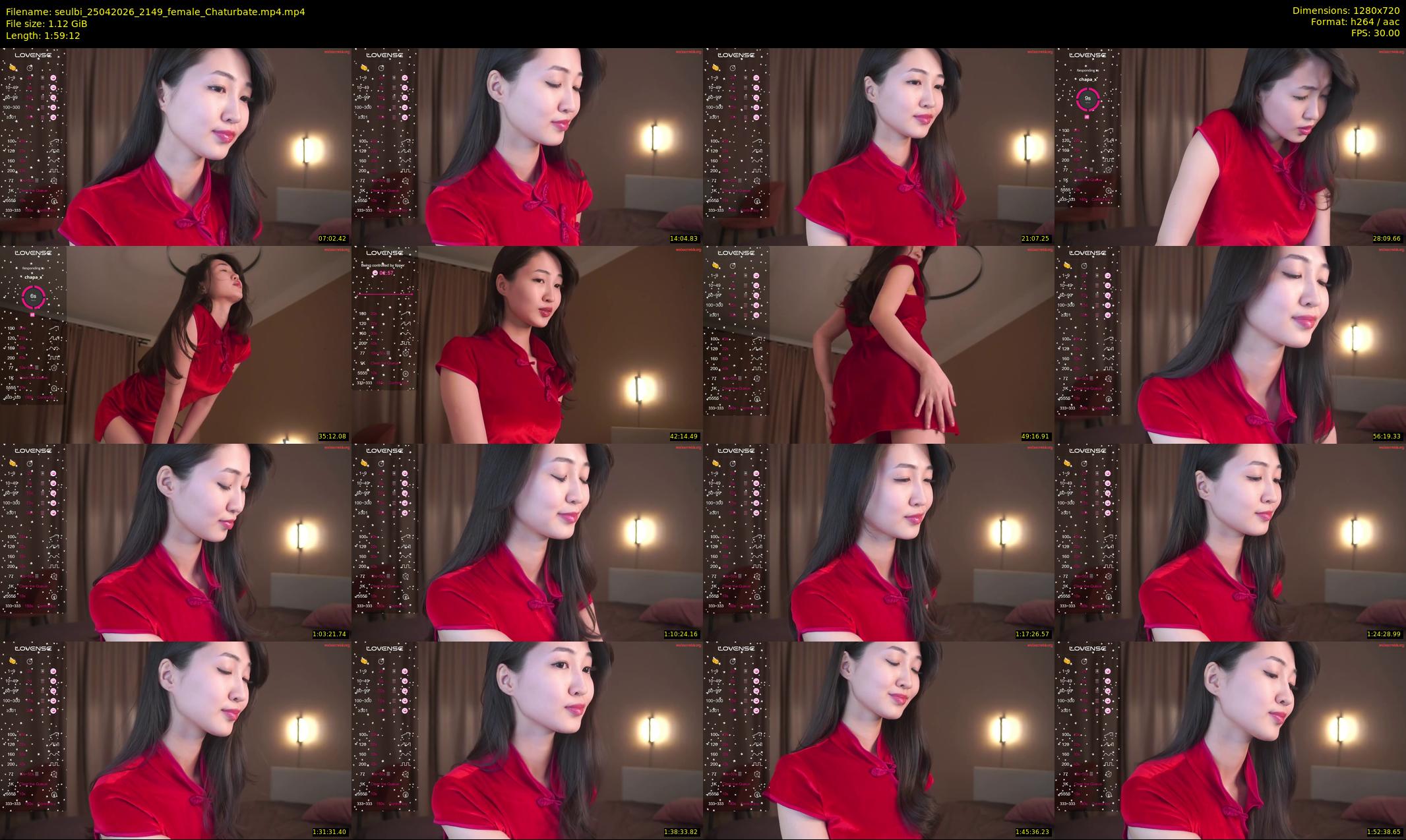 seulbi — 120 minute Chaturbate female cam show recording, 720p, Apr 25, 2026