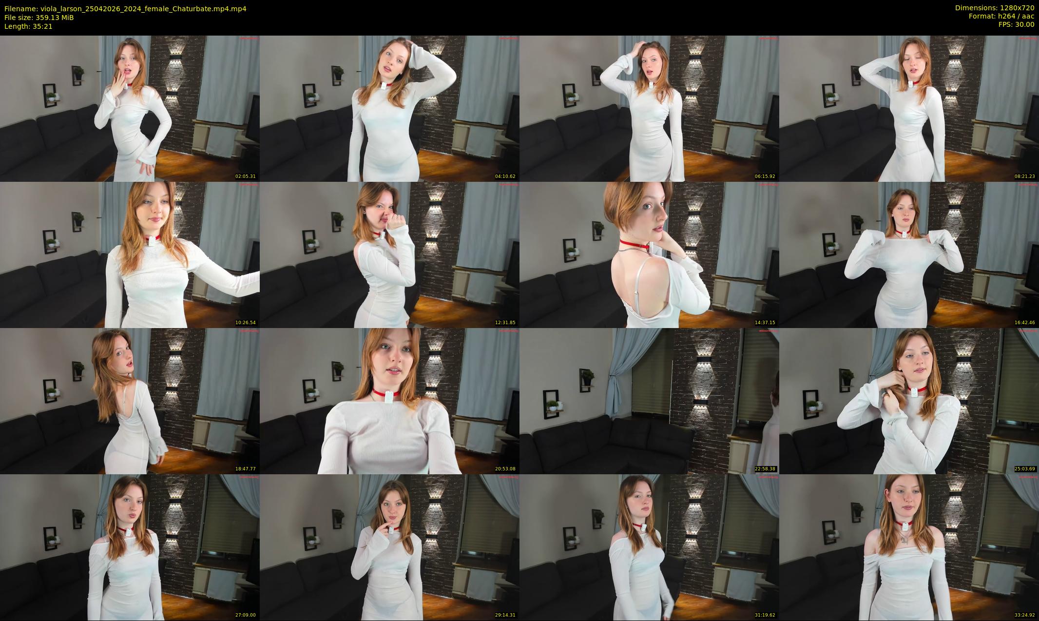 viola_larson — 36 minute Chaturbate female cam show recording, 720p, Apr 25, 2026