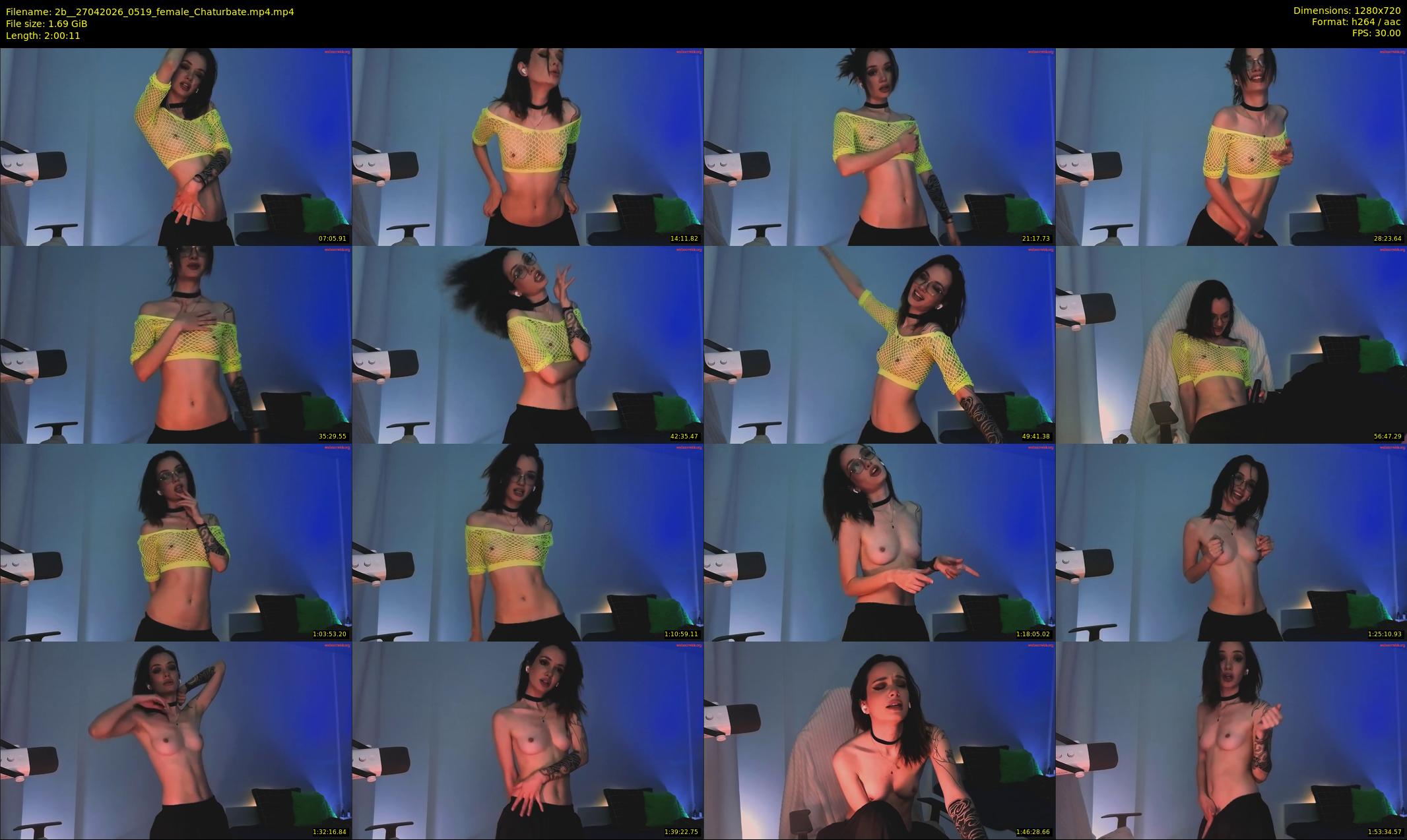 2b_ — 121 minute Chaturbate female cam show recording, 720p, Apr 27, 2026