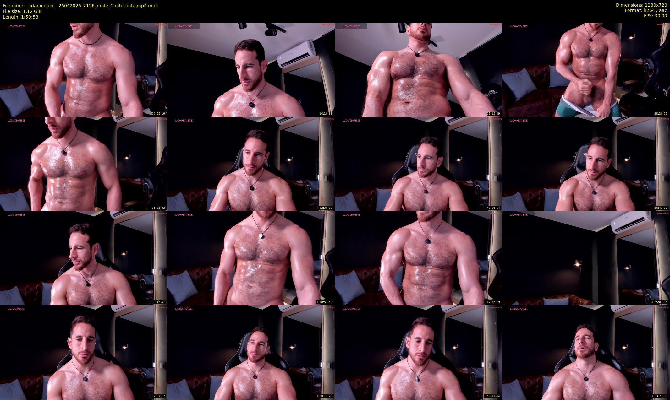 _adamcoper_ — 120 minute Chaturbate male cam show recording, 720p, Apr 26, 2026
