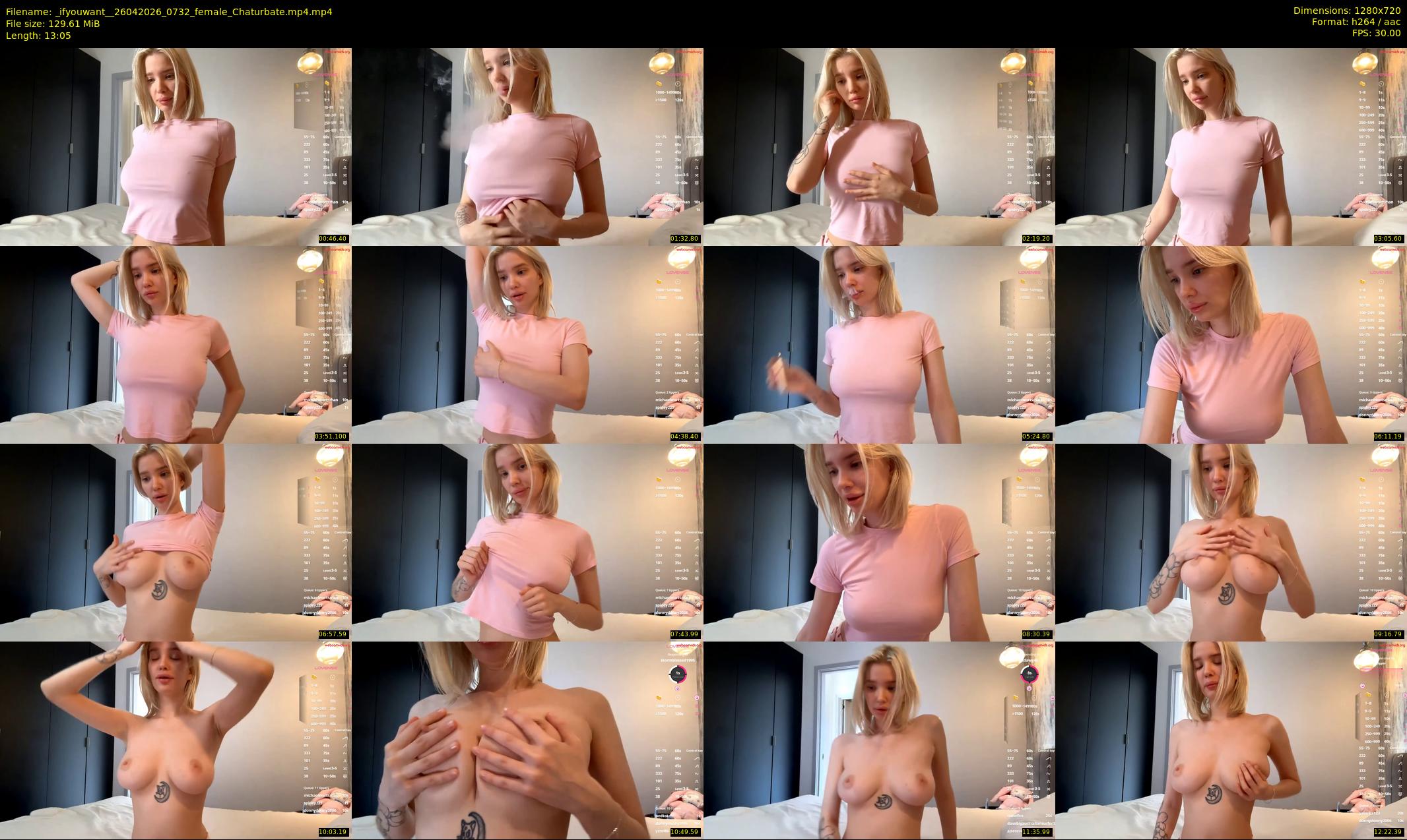 _ifyouwant_ — 14 minute Chaturbate female cam show recording, 720p, Apr 26, 2026