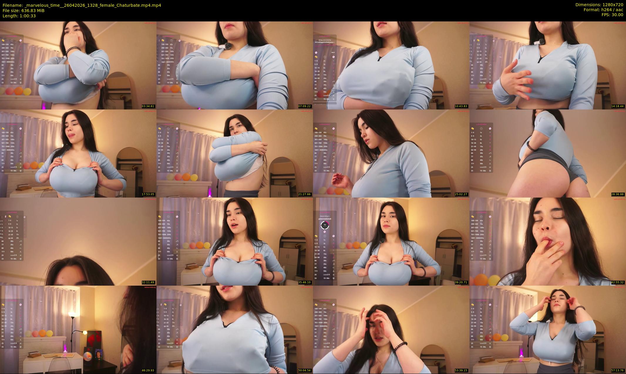 _marvelous_time_ — 61 minute Chaturbate female cam show recording, 720p, Apr 26, 2026