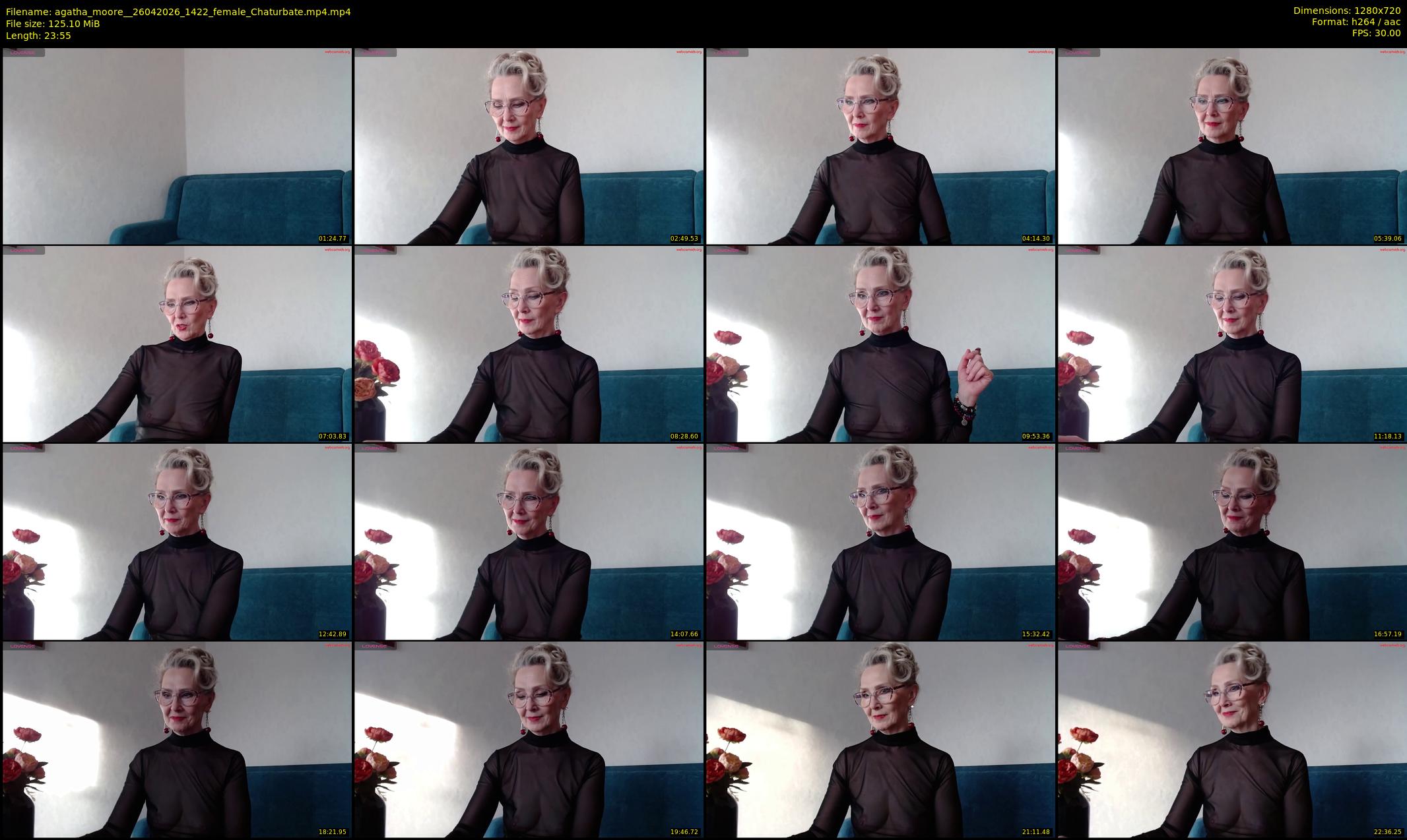 agatha_moore_ — 24 minute Chaturbate female cam show recording, 720p, Apr 26, 2026