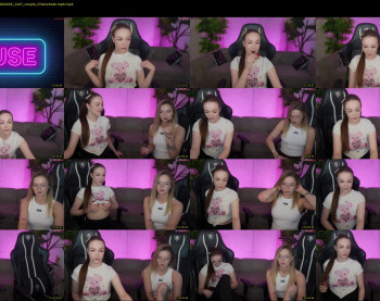 bright_diamonds_054 — 121 minute Chaturbate couple cam show recording, 720p, Apr 26, 2026