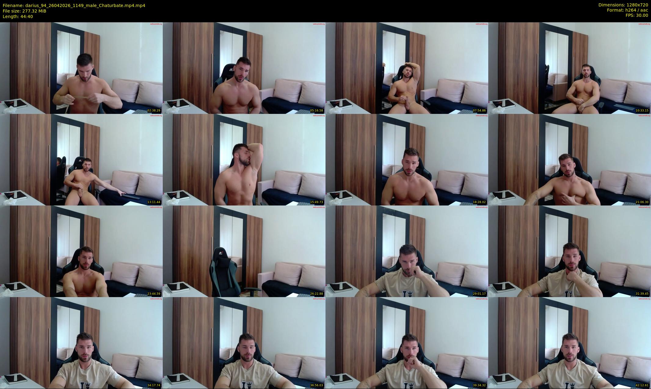 darius_94 — 45 minute Chaturbate male cam show recording, 720p, Apr 26, 2026