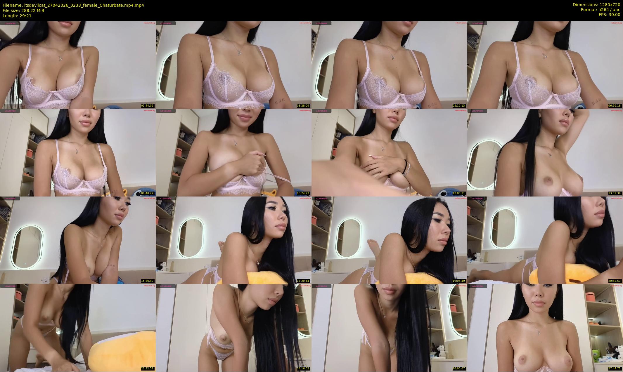 itsdevilcat — 30 minute Chaturbate female cam show recording, 720p, Apr 27, 2026