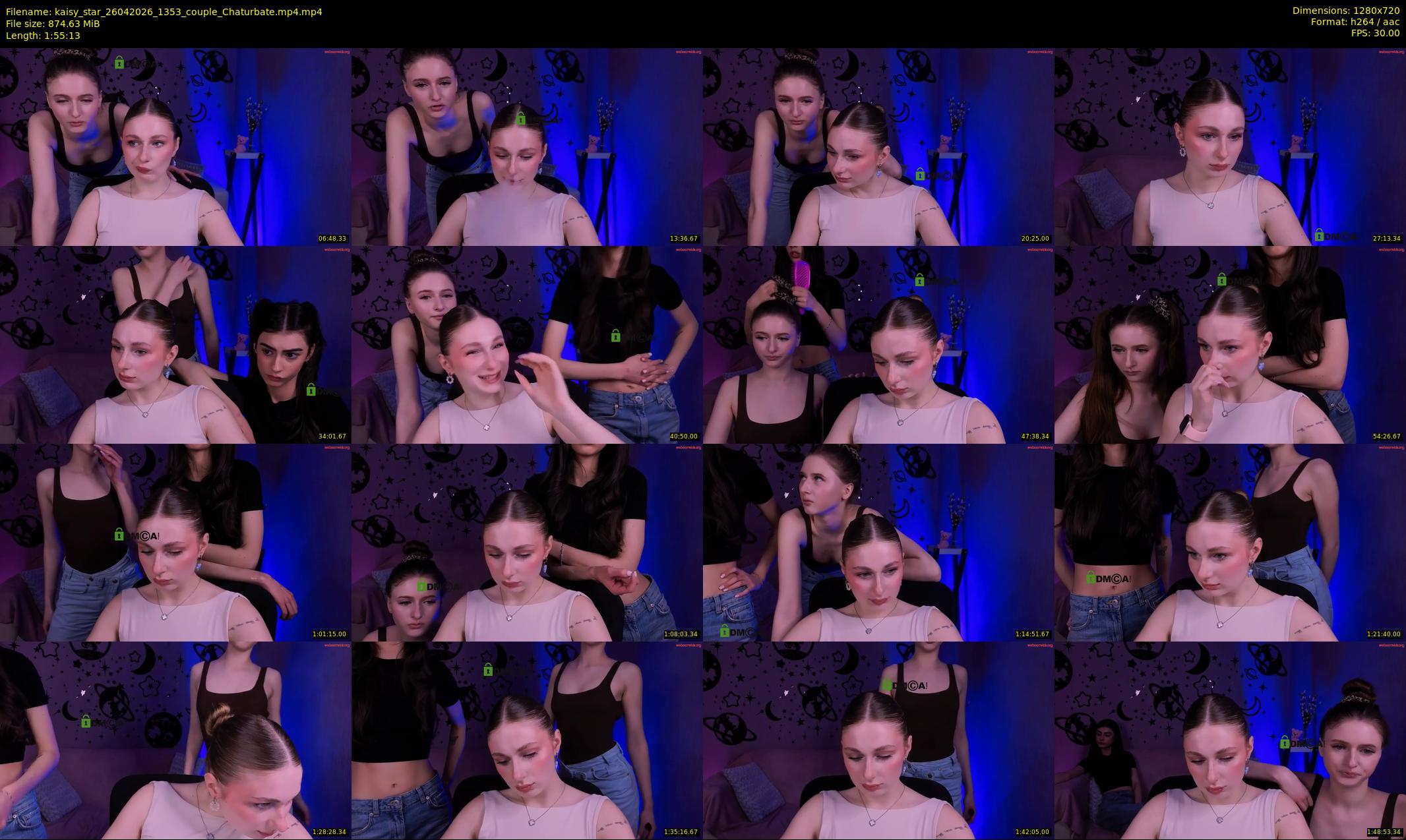 kaisy_star — 116 minute Chaturbate female cam show recording, 720p, Apr 26, 2026