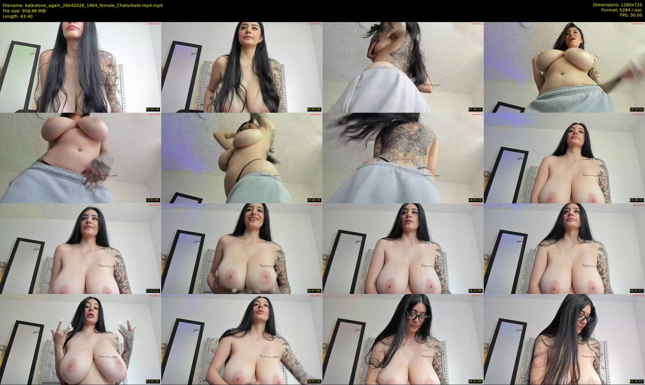 katestone_again — 44 minute Chaturbate female cam show recording, 720p, Apr 26, 2026