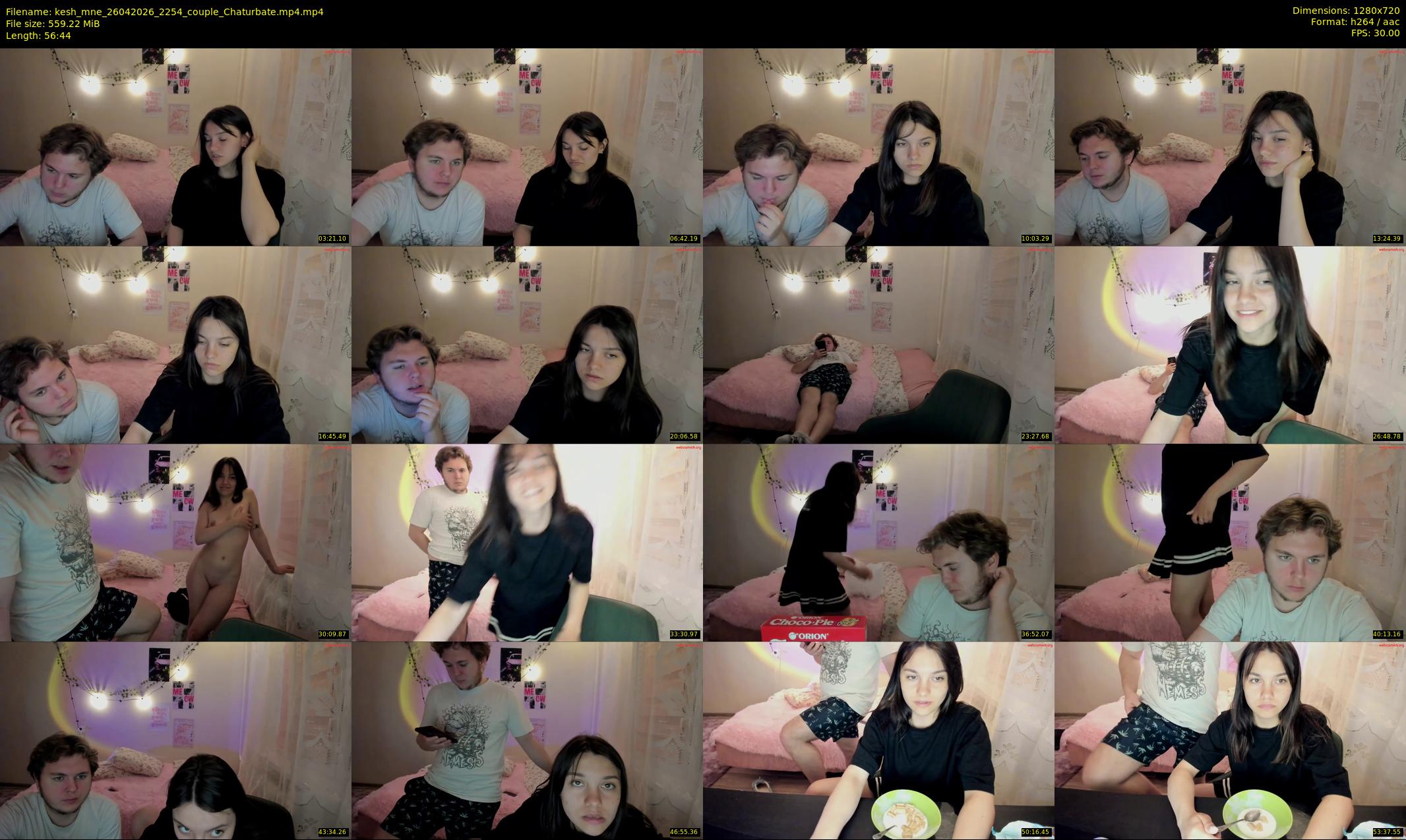 kesh_mne — 57 minute Chaturbate female cam show recording, 720p, Apr 26, 2026