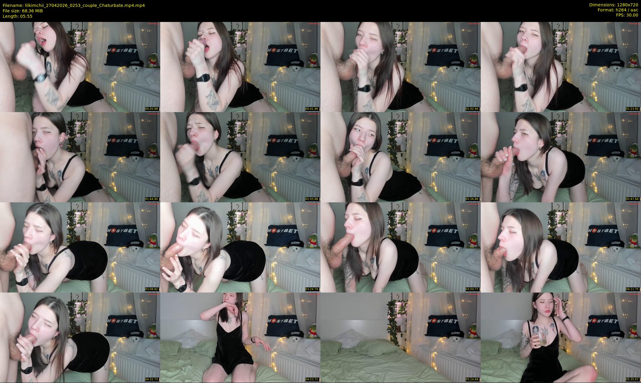lilkimchii — 6 minute Chaturbate couple cam show recording, 720p, Apr 27, 2026
