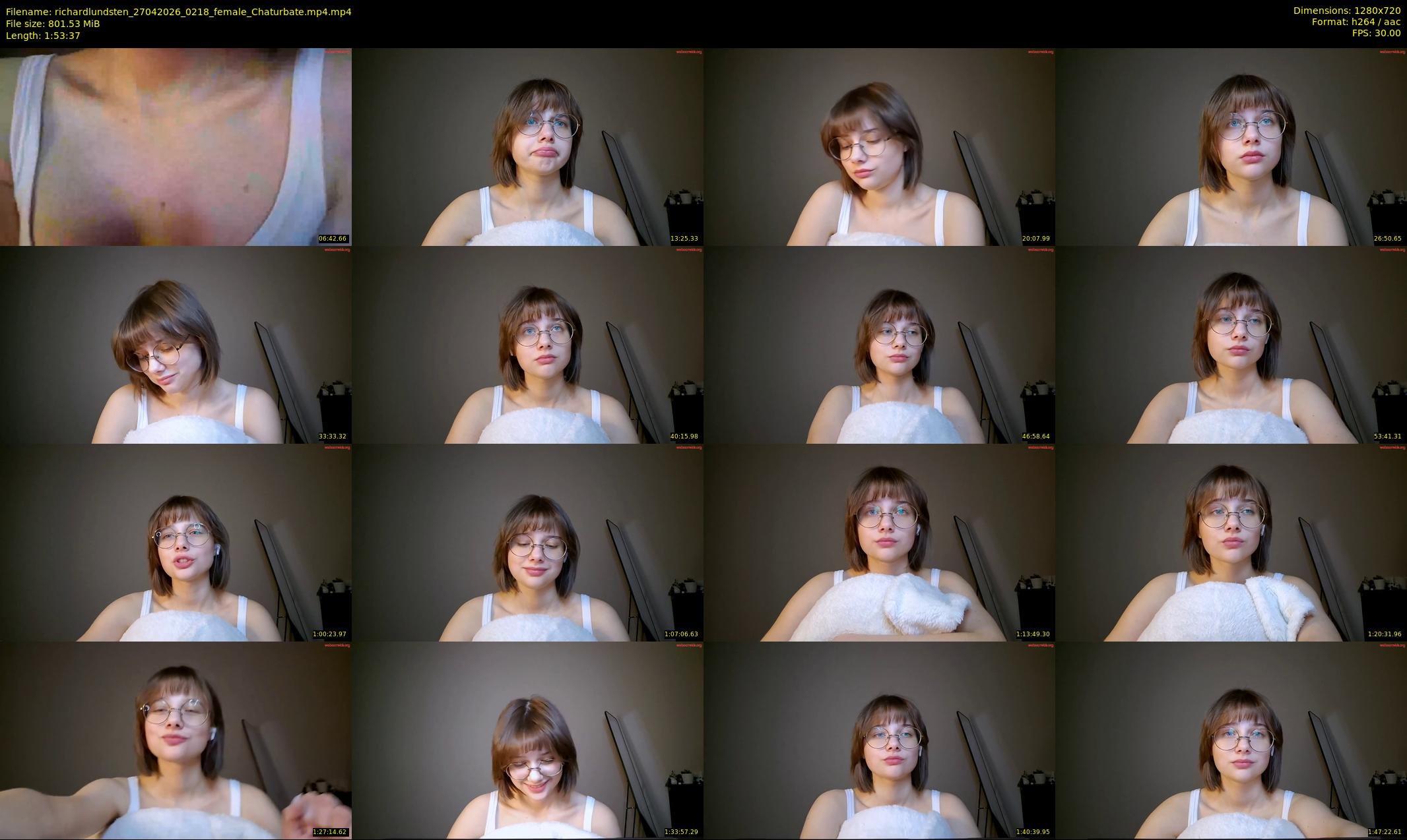 richardlundsten — 114 minute Chaturbate female cam show recording, 720p, Apr 27, 2026