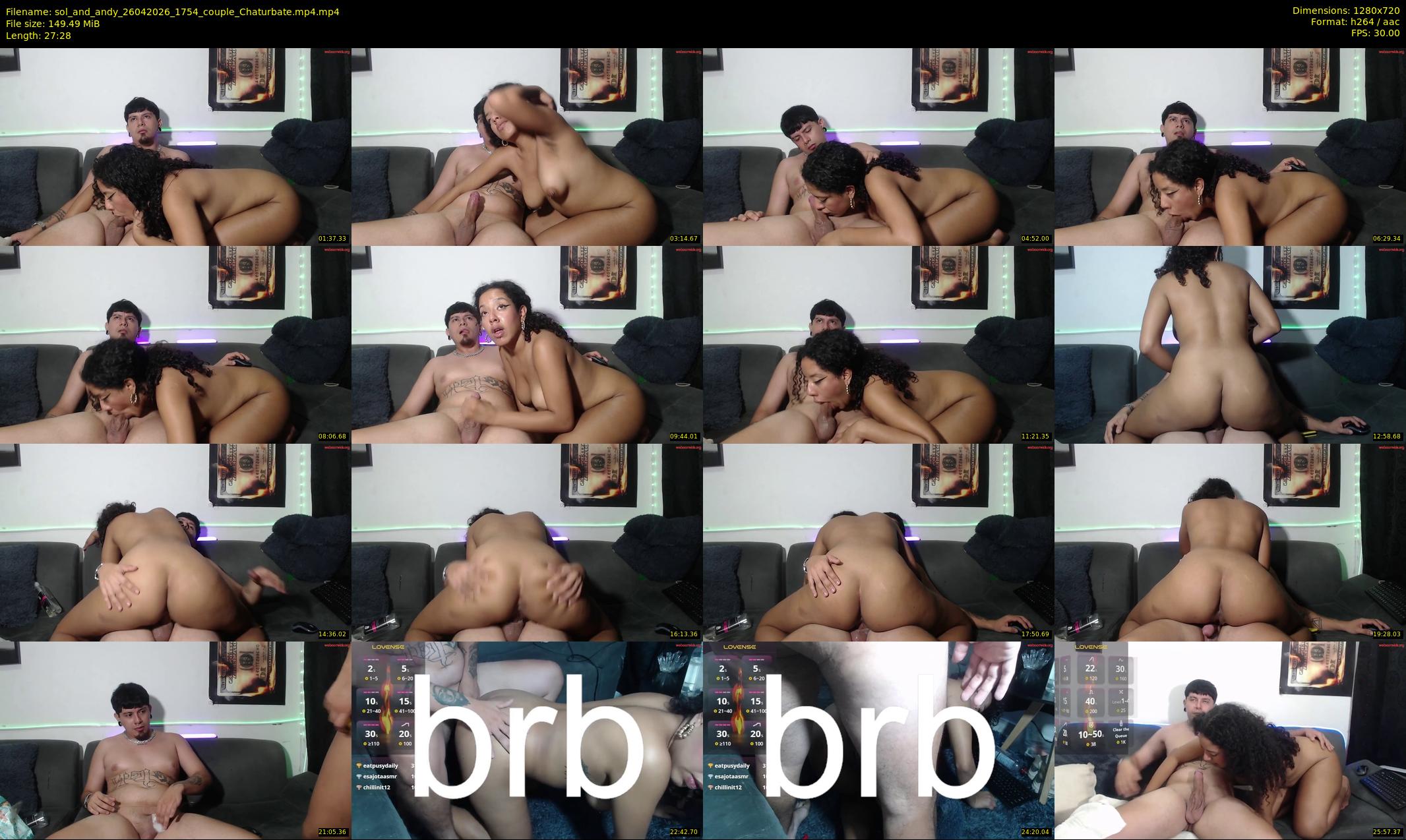 sol_and_andy — 28 minute Chaturbate couple cam show recording, 720p, Apr 26, 2026