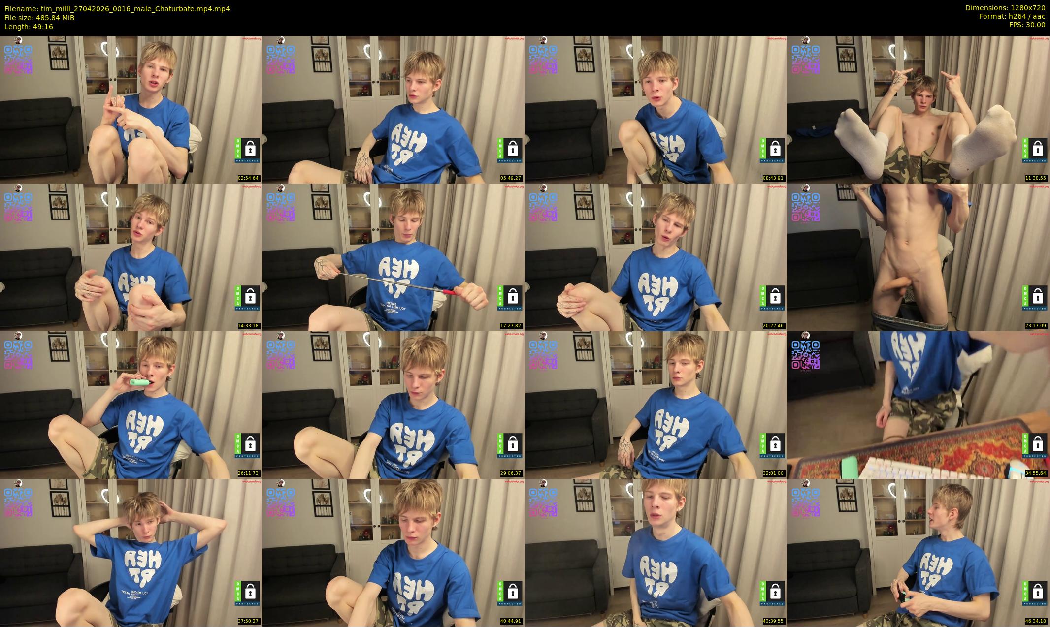 tim_milll — 50 minute Chaturbate male cam show recording, 720p, Apr 27, 2026