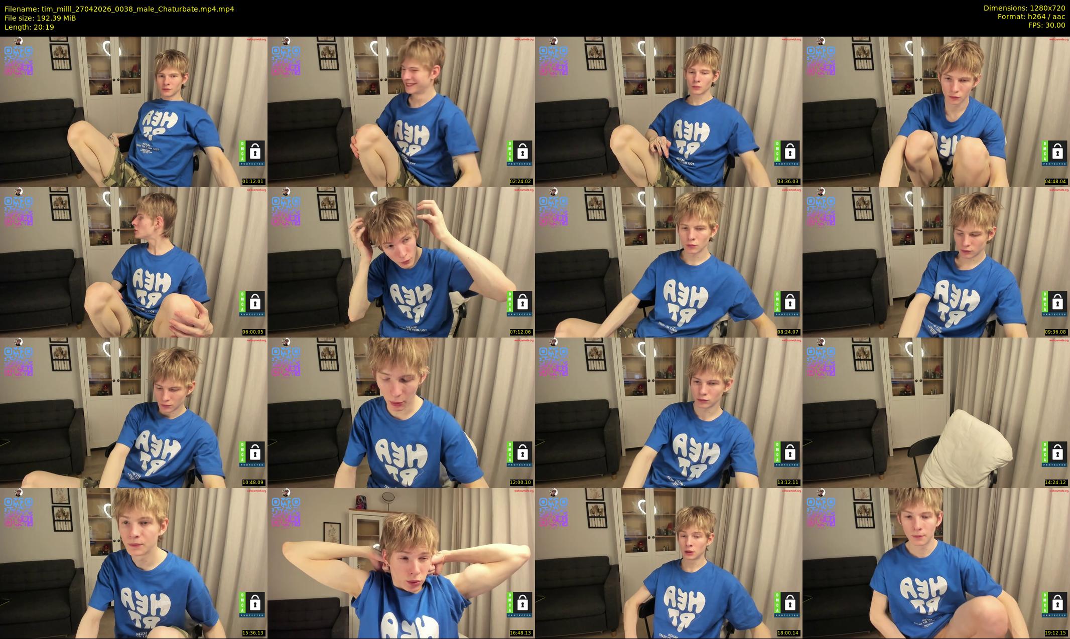 tim_milll — 21 minute Chaturbate male cam show recording, 720p, Apr 27, 2026