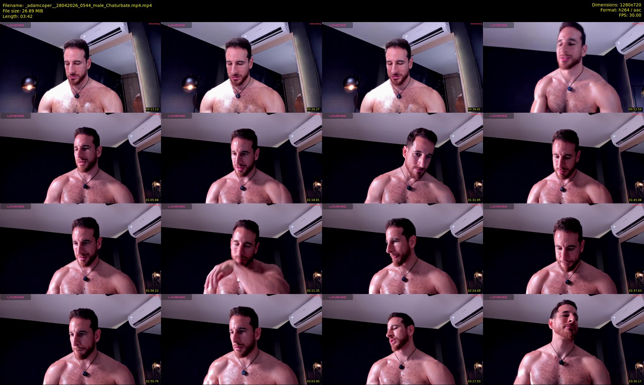 _adamcoper_ — 4 minute Chaturbate male cam show recording, 720p, Apr 28, 2026