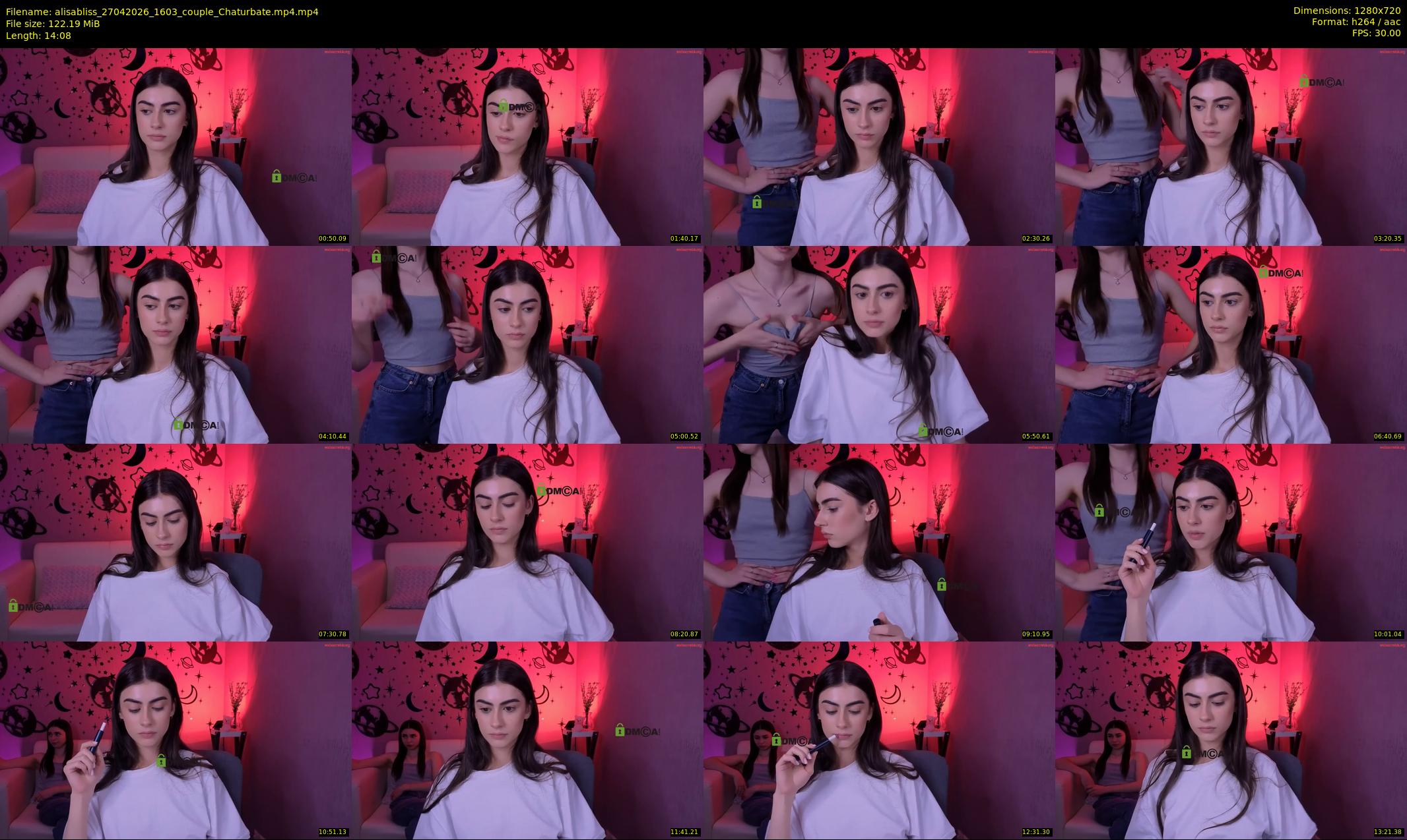 alisabliss — 15 minute Chaturbate female cam show recording, 720p, Apr 27, 2026