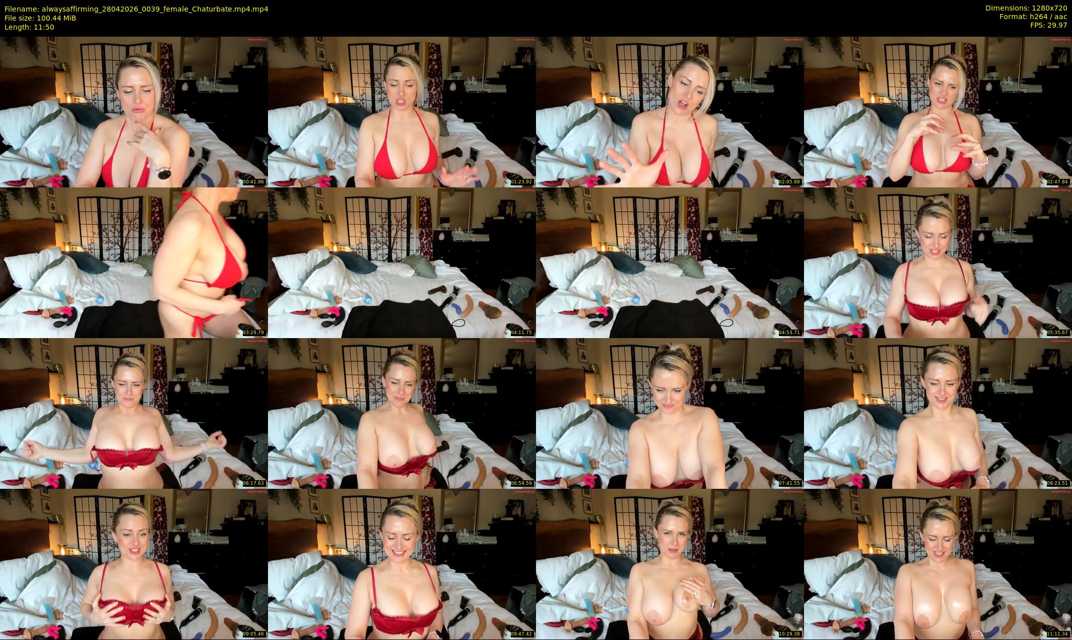 alwaysaffirming — 12 minute Chaturbate couple cam show recording, 720p, Apr 28, 2026