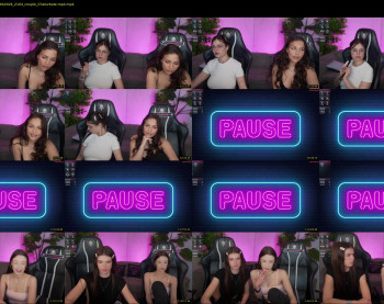 bright_diamonds_054 — 121 minute Chaturbate couple cam show recording, 720p, Apr 27, 2026