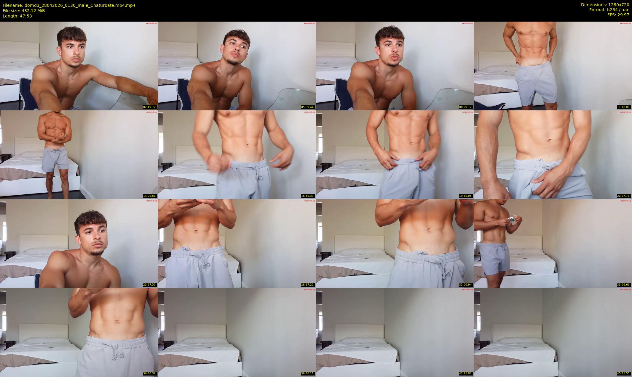 domd3 — 48 minute Chaturbate male cam show recording, 720p, Apr 28, 2026