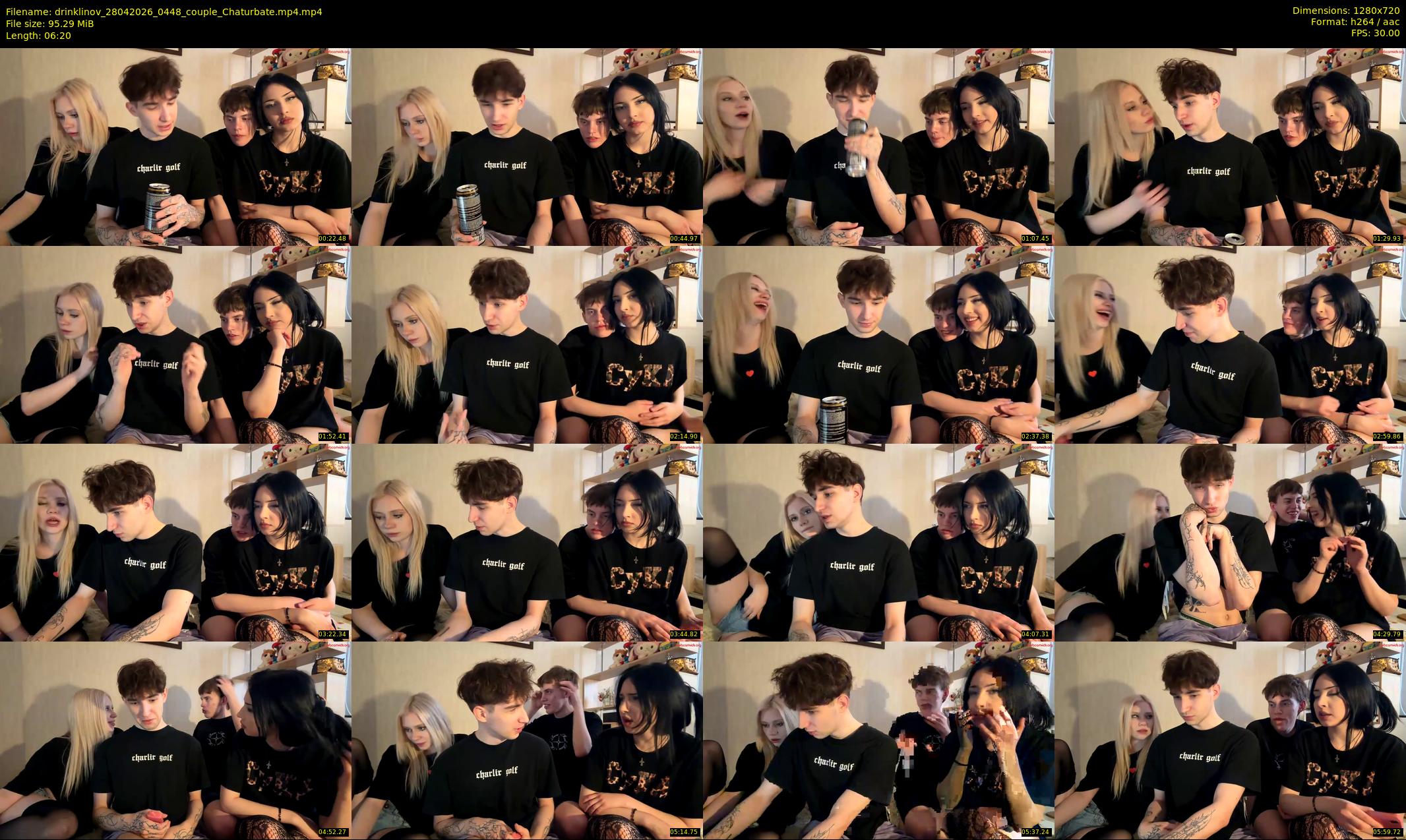 drinklinov — 7 minute Chaturbate male cam show recording, 720p, Apr 28, 2026