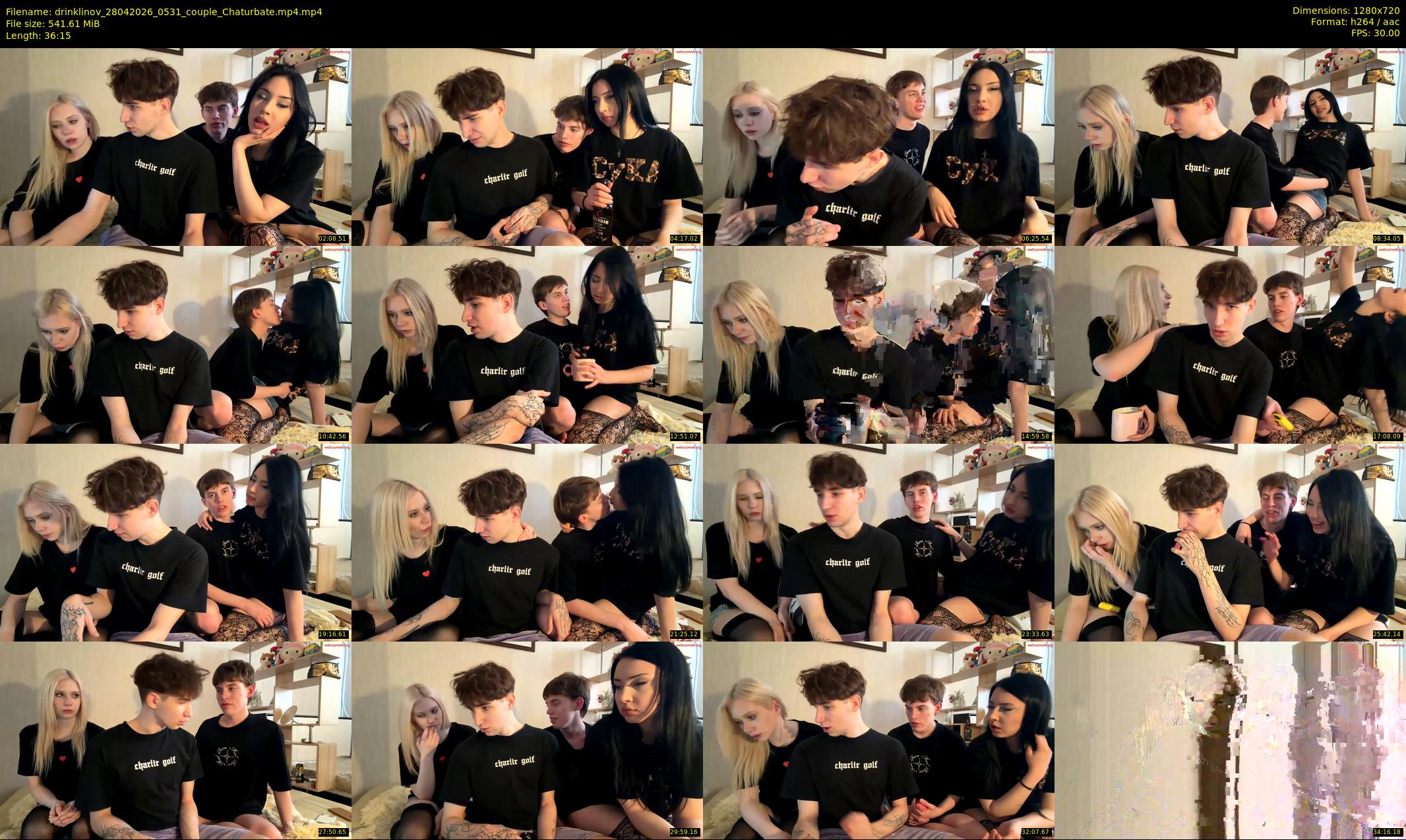 drinklinov — 37 minute Chaturbate male cam show recording, 720p, Apr 28, 2026