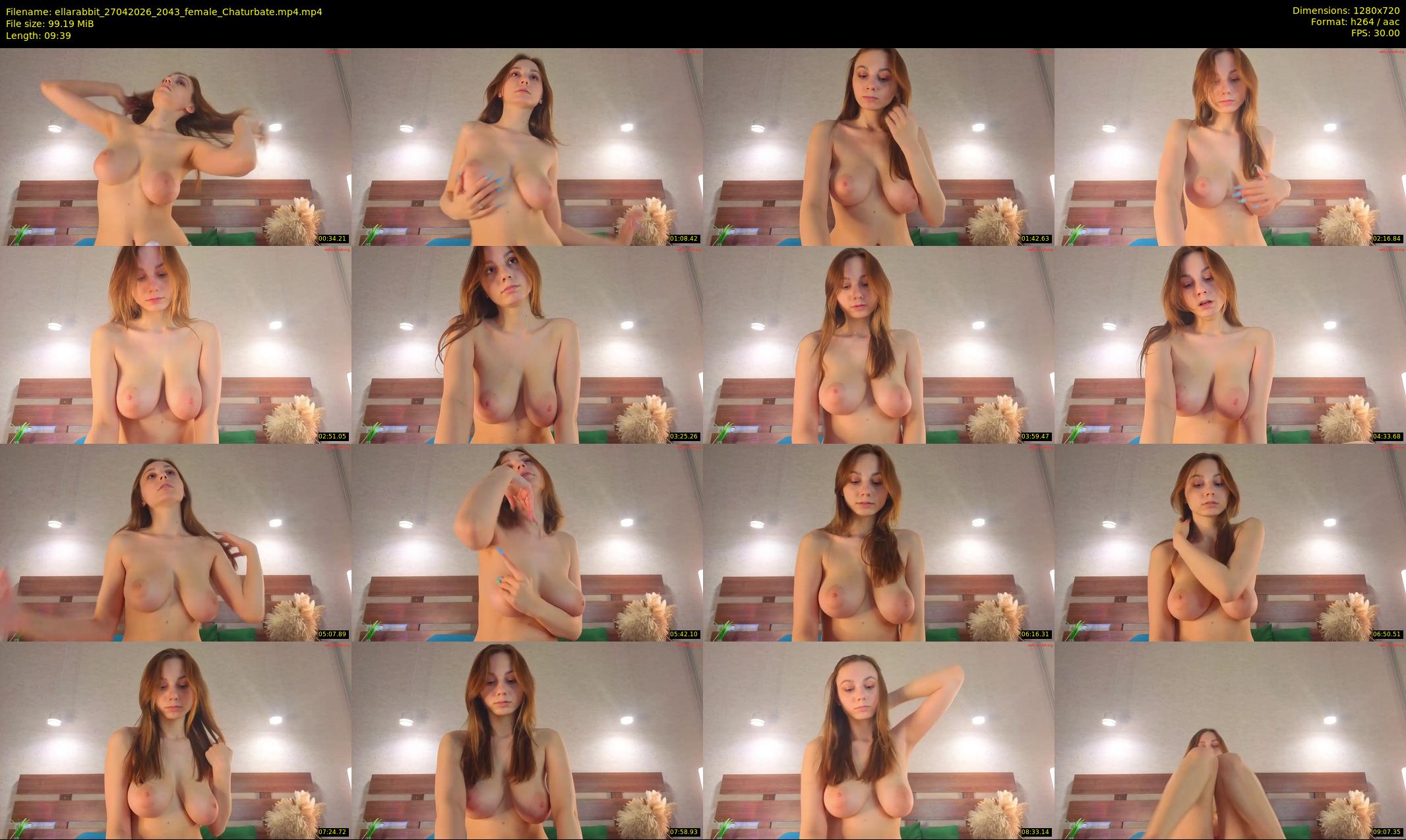 ellarabbit — 10 minute Chaturbate female cam show recording, 720p, Apr 27, 2026