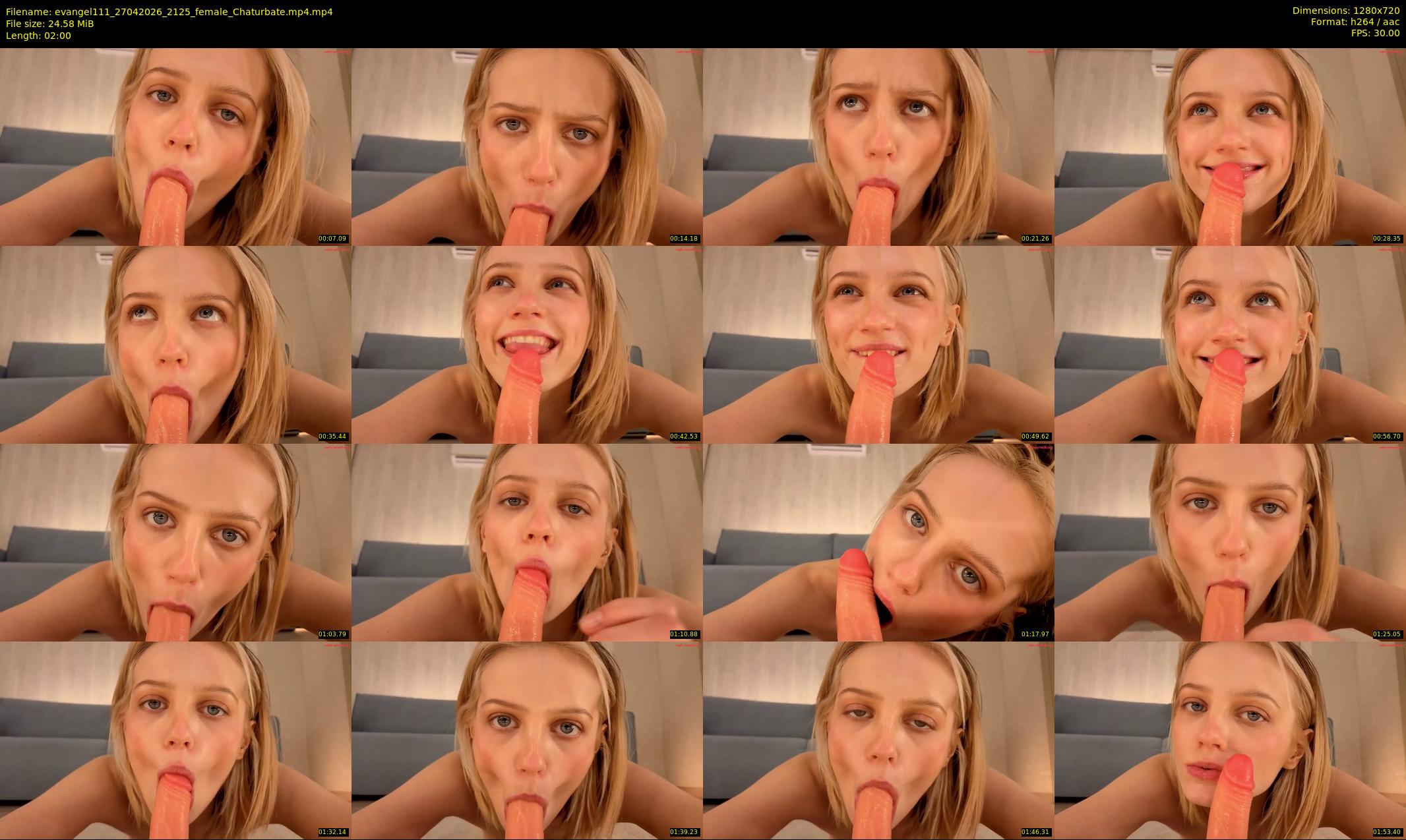 evangel111 — 2 minute Chaturbate female cam show recording, 720p, Apr 27, 2026