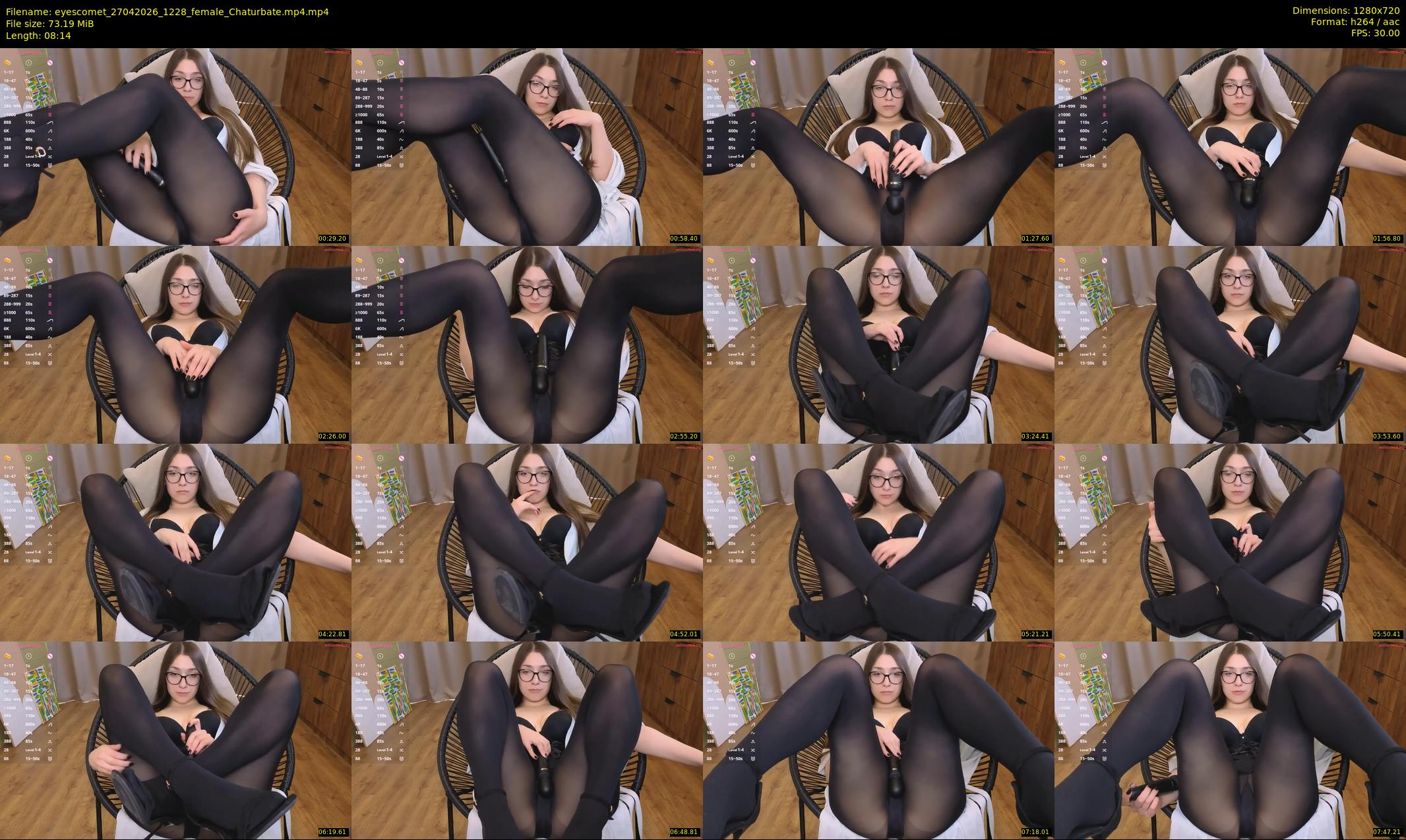 eyescomet — 9 minute Chaturbate female cam show recording, 720p, Apr 27, 2026