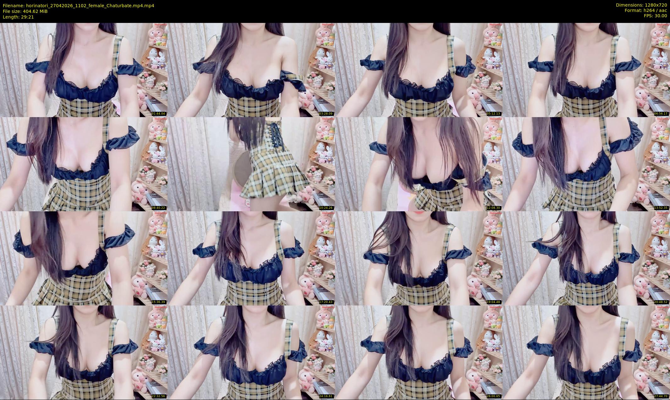 horinatori — 30 minute Chaturbate female cam show recording, 720p, Apr 27, 2026