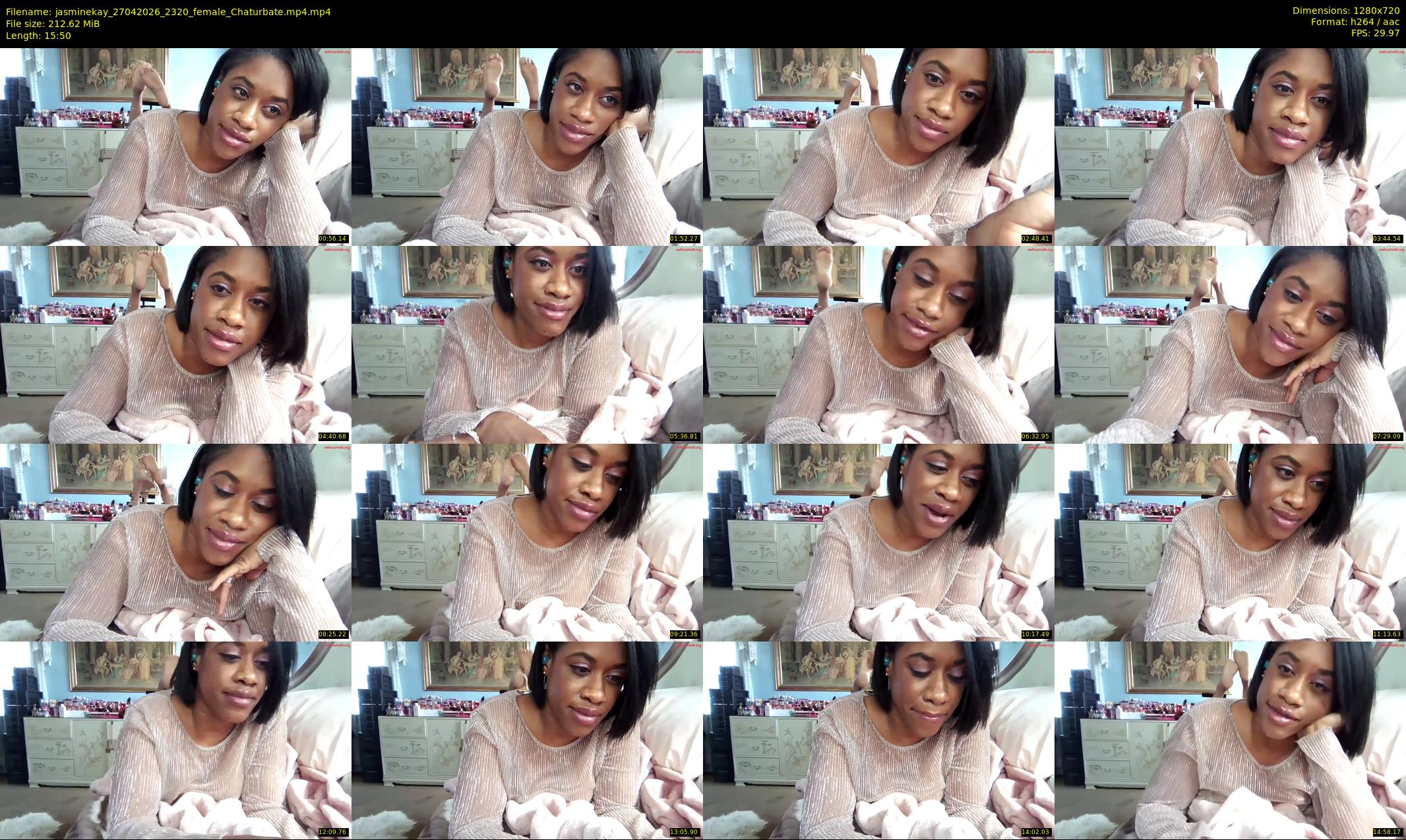 jasminekay — 16 minute Chaturbate female cam show recording, 720p, Apr 27, 2026