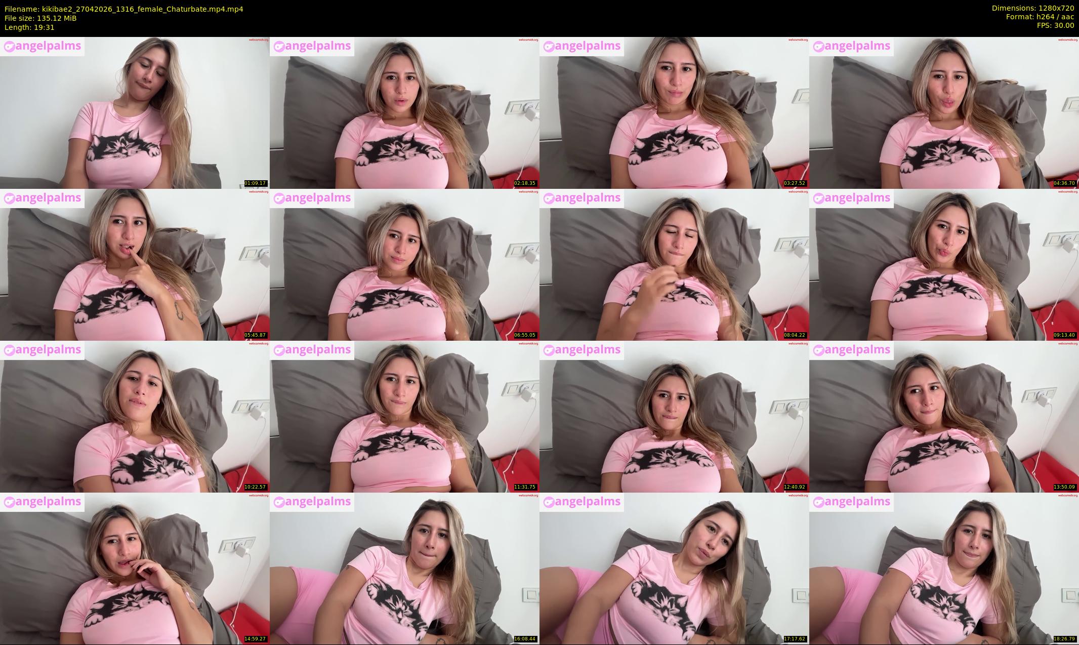 kikibae2 — 20 minute Chaturbate couple cam show recording, 720p, Apr 27, 2026