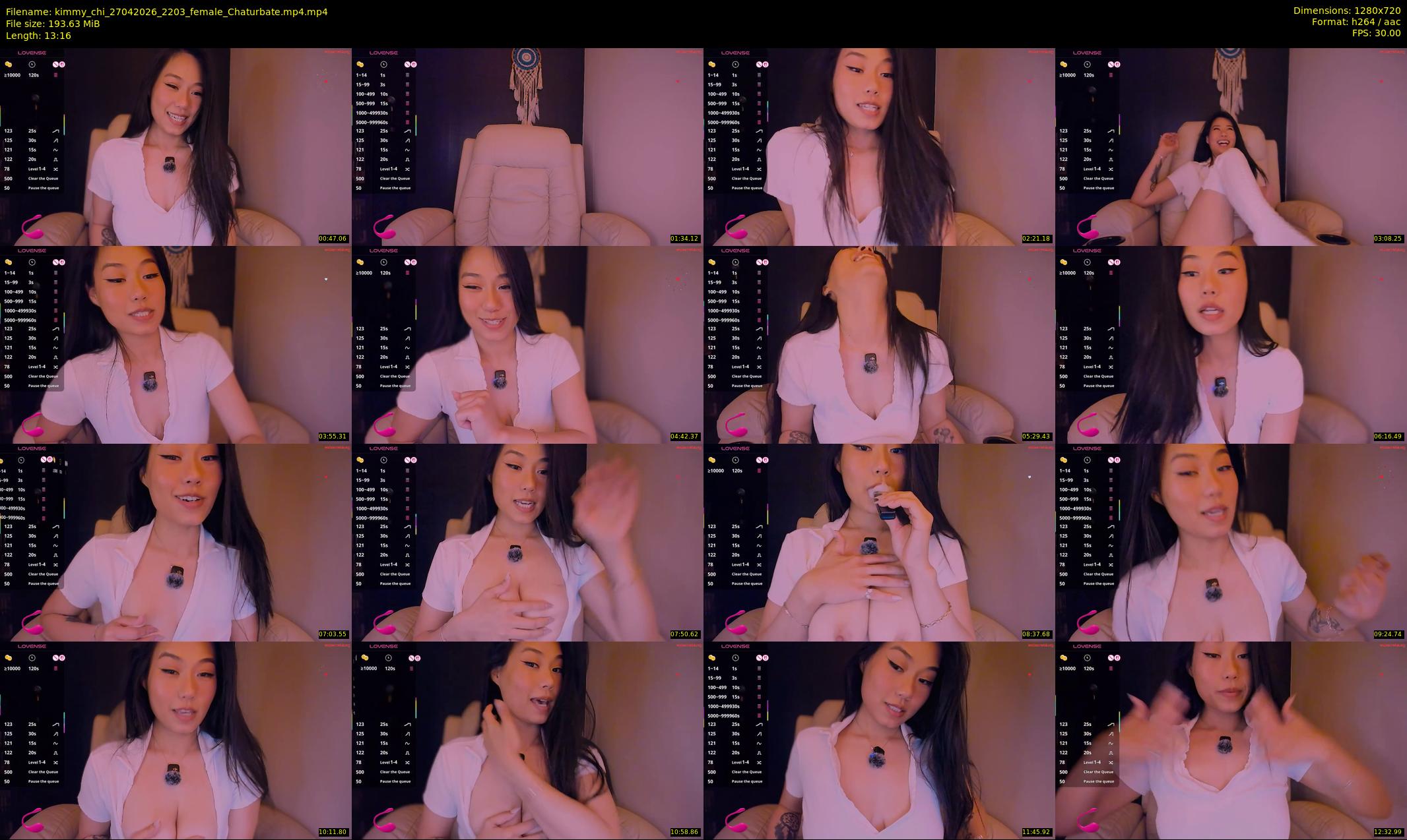 kimmy_chi — 14 minute Chaturbate female cam show recording, 720p, Apr 27, 2026
