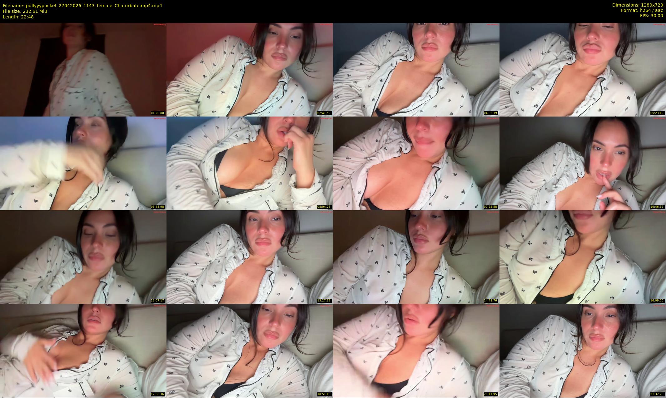 pollyyypocket — 23 minute Chaturbate female cam show recording, 720p, Apr 27, 2026