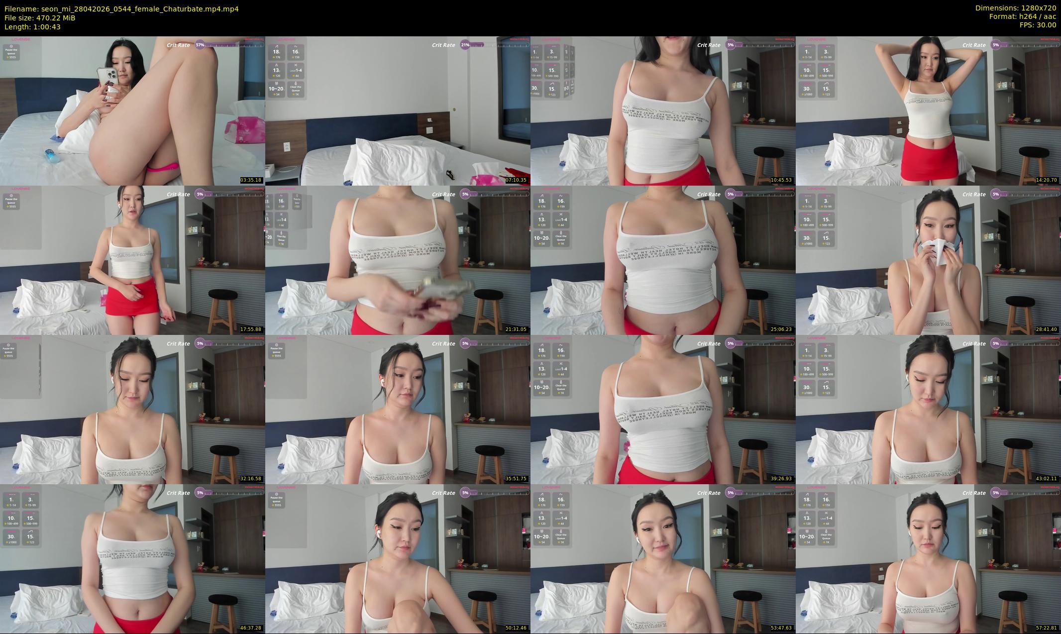 seon_mi — 61 minute Chaturbate female cam show recording, 720p, Apr 28, 2026