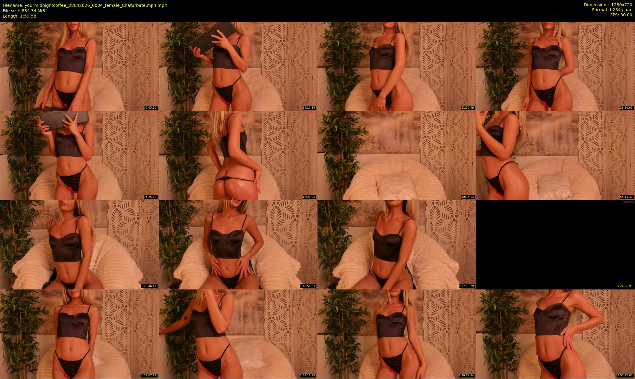yourmidnightcoffee — 120 minute Chaturbate female cam show recording, 720p, Apr 28, 2026
