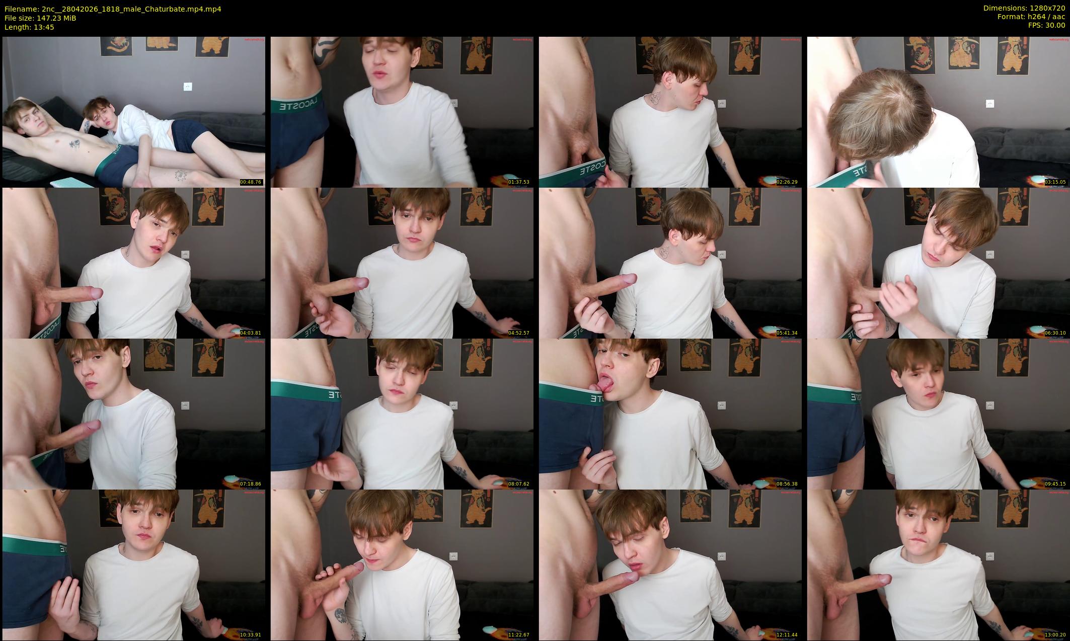 2nc_ — 14 minute Chaturbate couple cam show recording, 720p, Apr 28, 2026