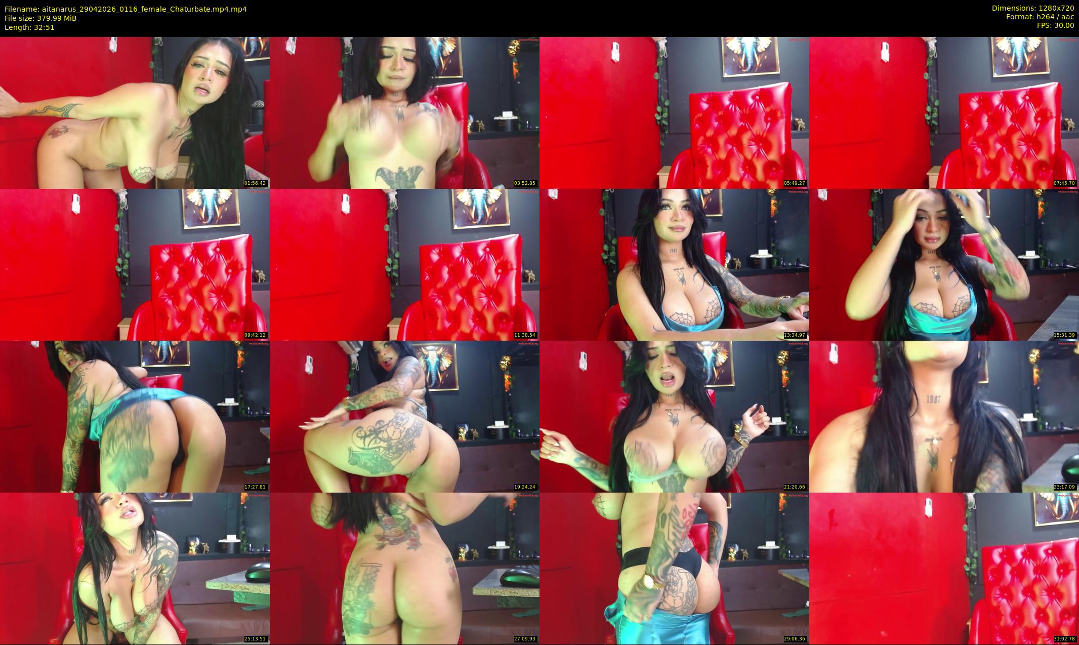 aitanarus — 33 minute Chaturbate female cam show recording, 720p, Apr 29, 2026