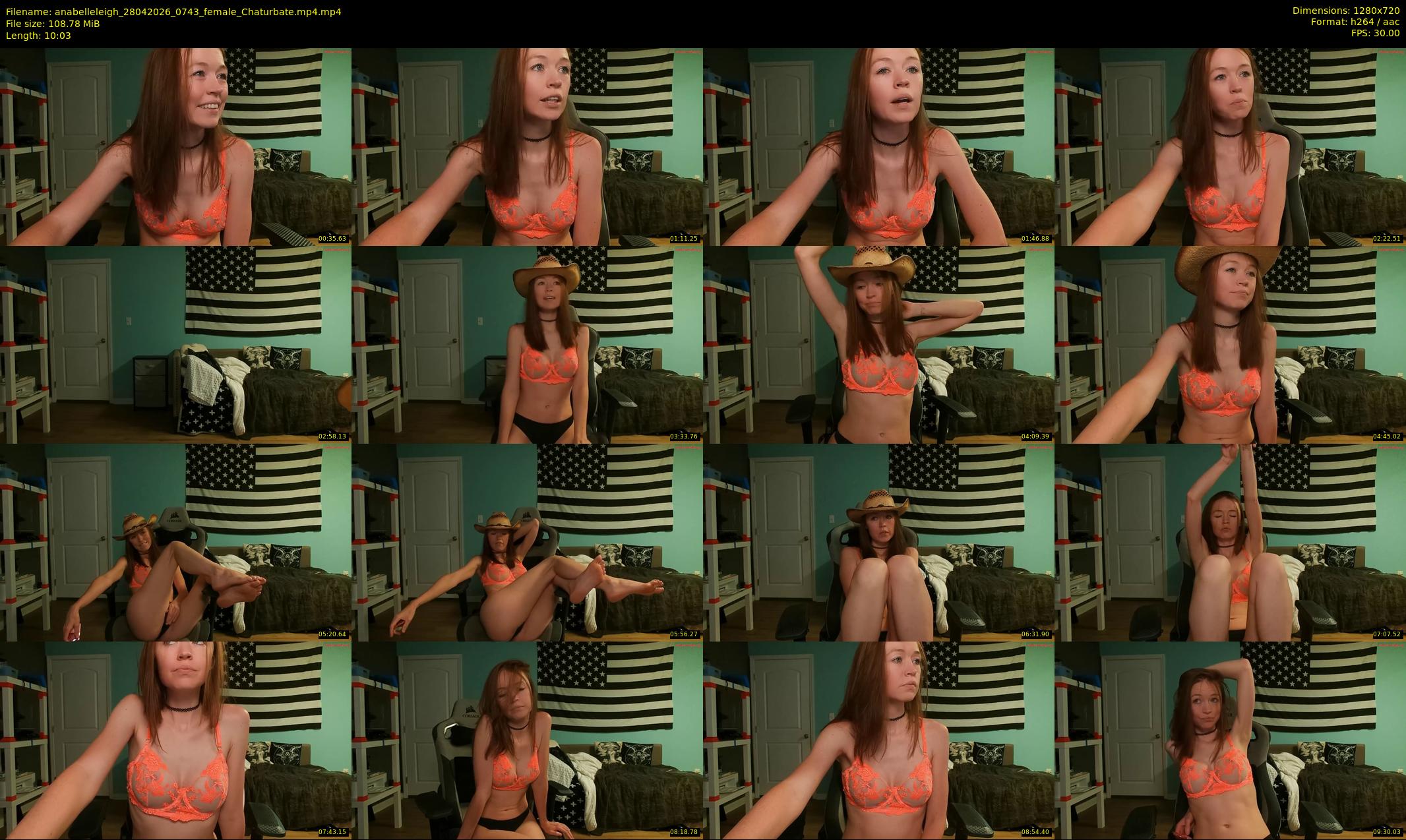 anabelleleigh — 11 minute Chaturbate female cam show recording, 720p, Apr 28, 2026