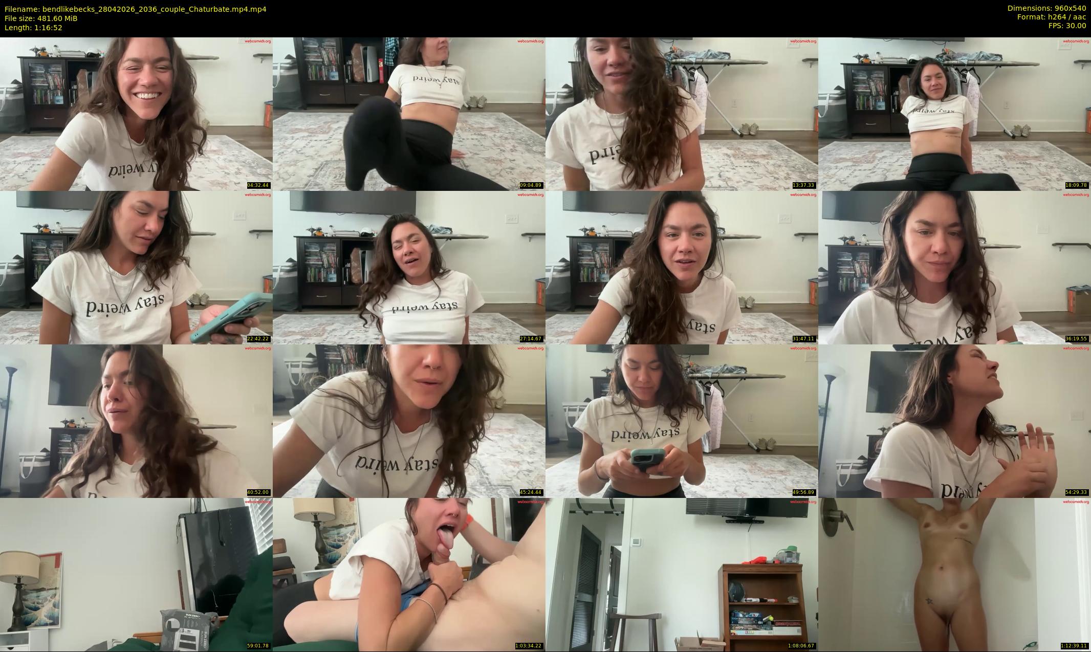 bendlikebecks — 77 minute Chaturbate female cam show recording, 480p, Apr 28, 2026