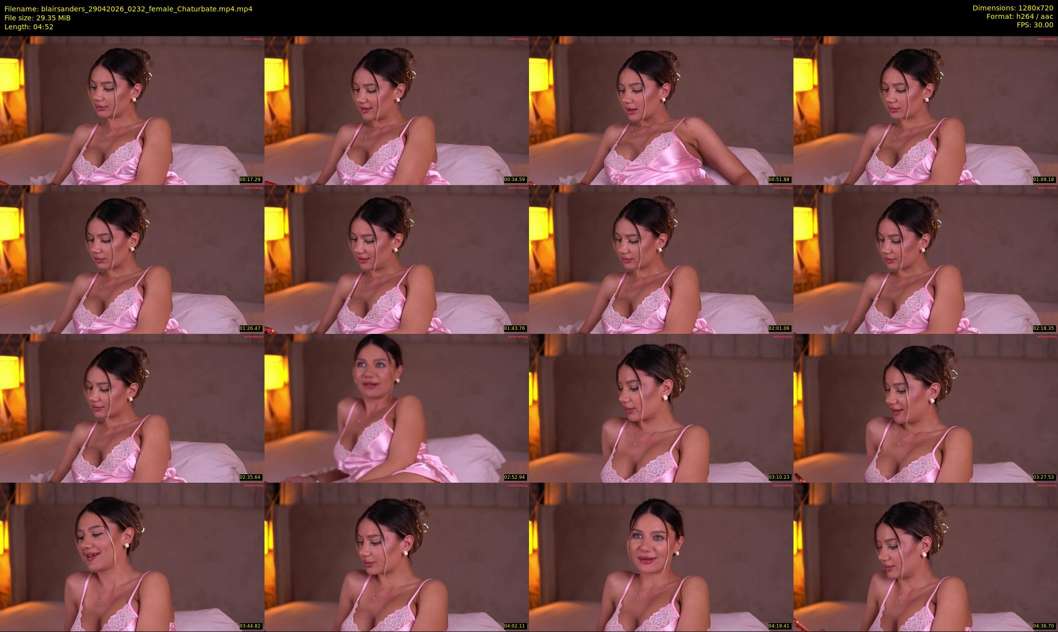 blairsanders — 5 minute Chaturbate female cam show recording, 720p, Apr 29, 2026