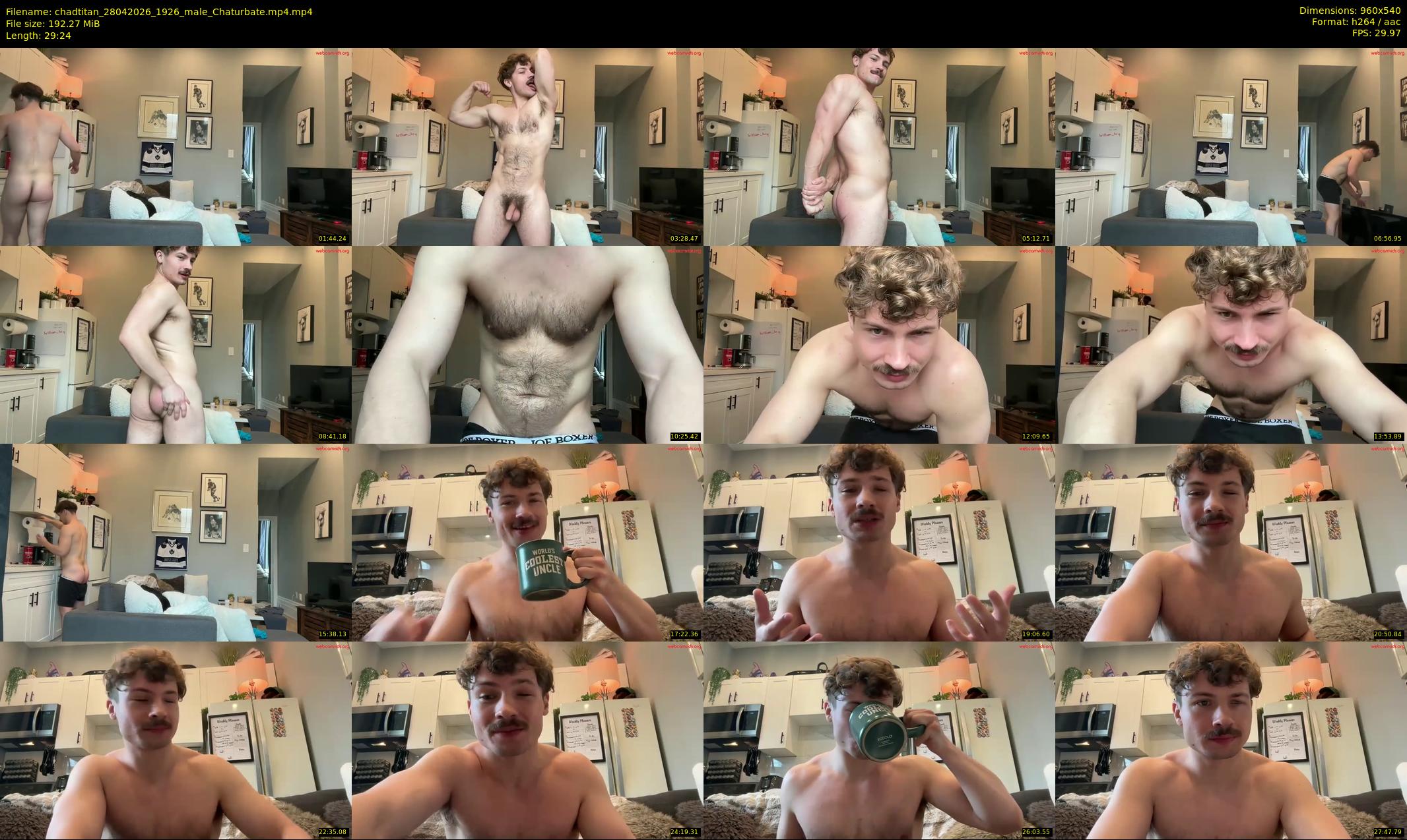 chadtitan — 30 minute Chaturbate male cam show recording, 480p, Apr 28, 2026