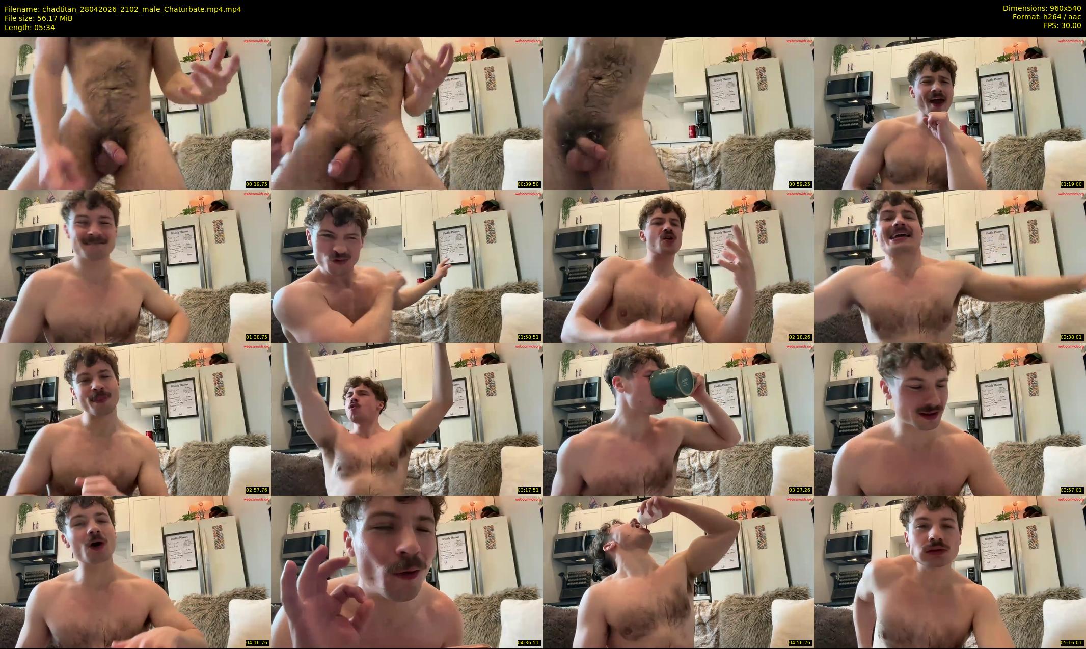 chadtitan — 6 minute Chaturbate male cam show recording, 480p, Apr 28, 2026