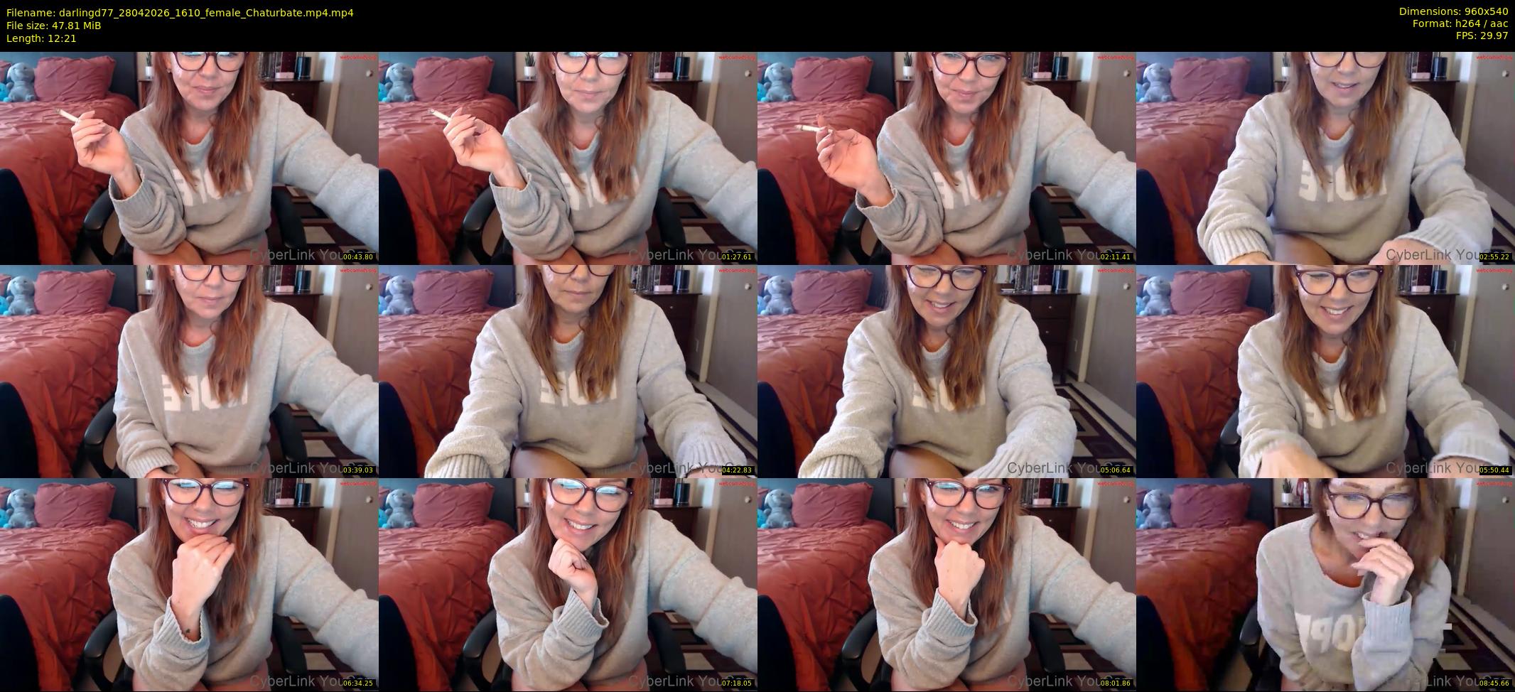 darlingd77 — 13 minute Chaturbate female cam show recording, 480p, Apr 28, 2026