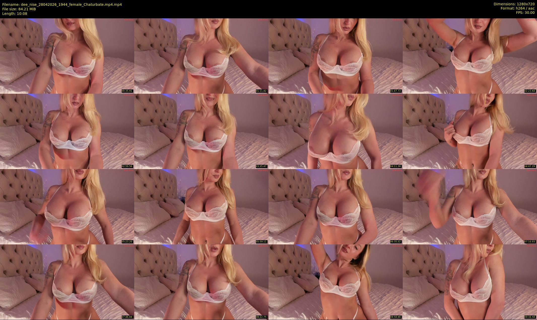 dee_nise — 11 minute Chaturbate female cam show recording, 720p, Apr 28, 2026